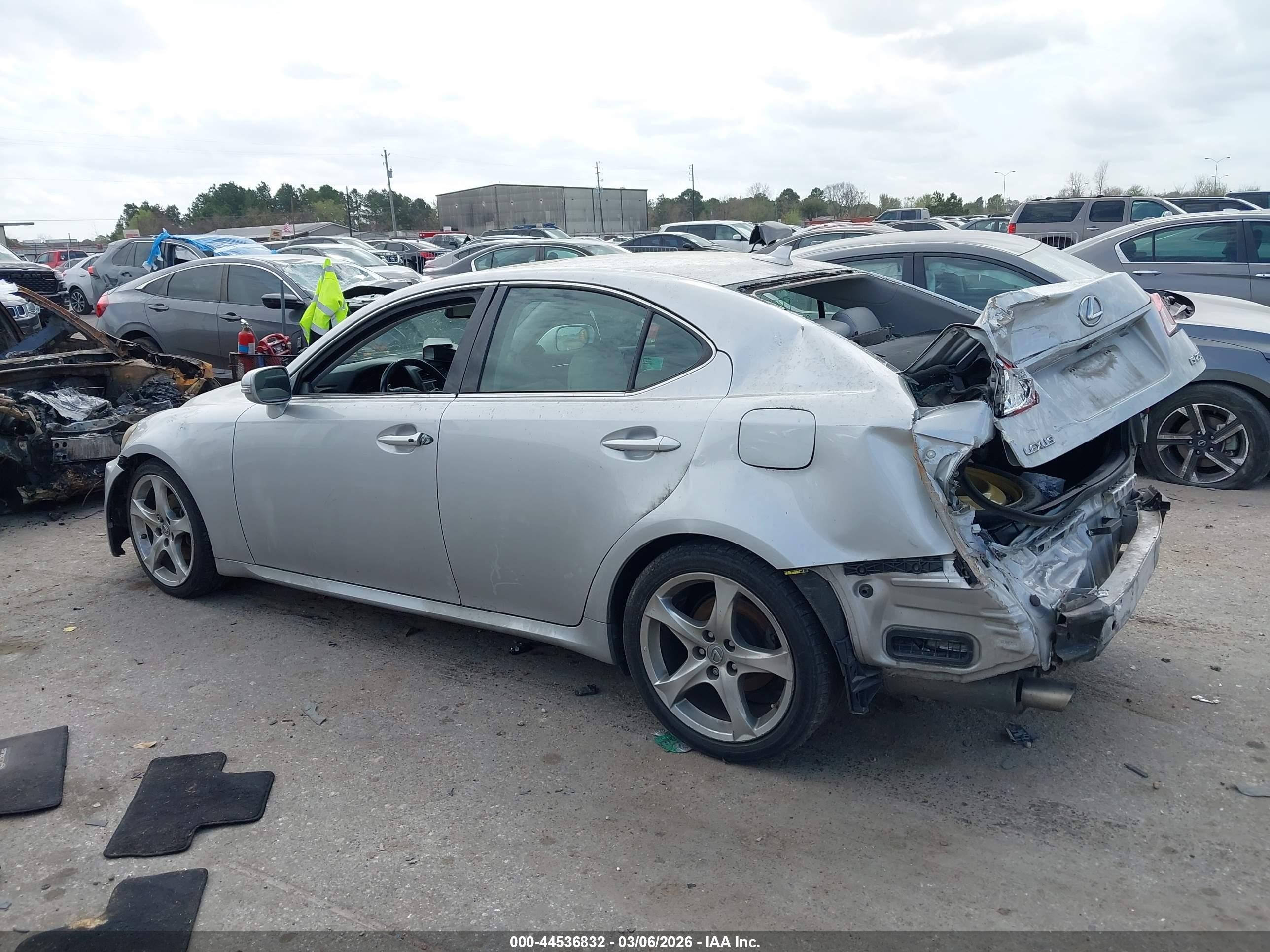2009 Lexus Is 250 Silver vin: JTHBK262992084777