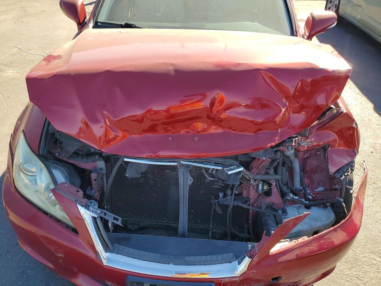 2009 Lexus Is 250 Base Red vin: JTHBK262992086738