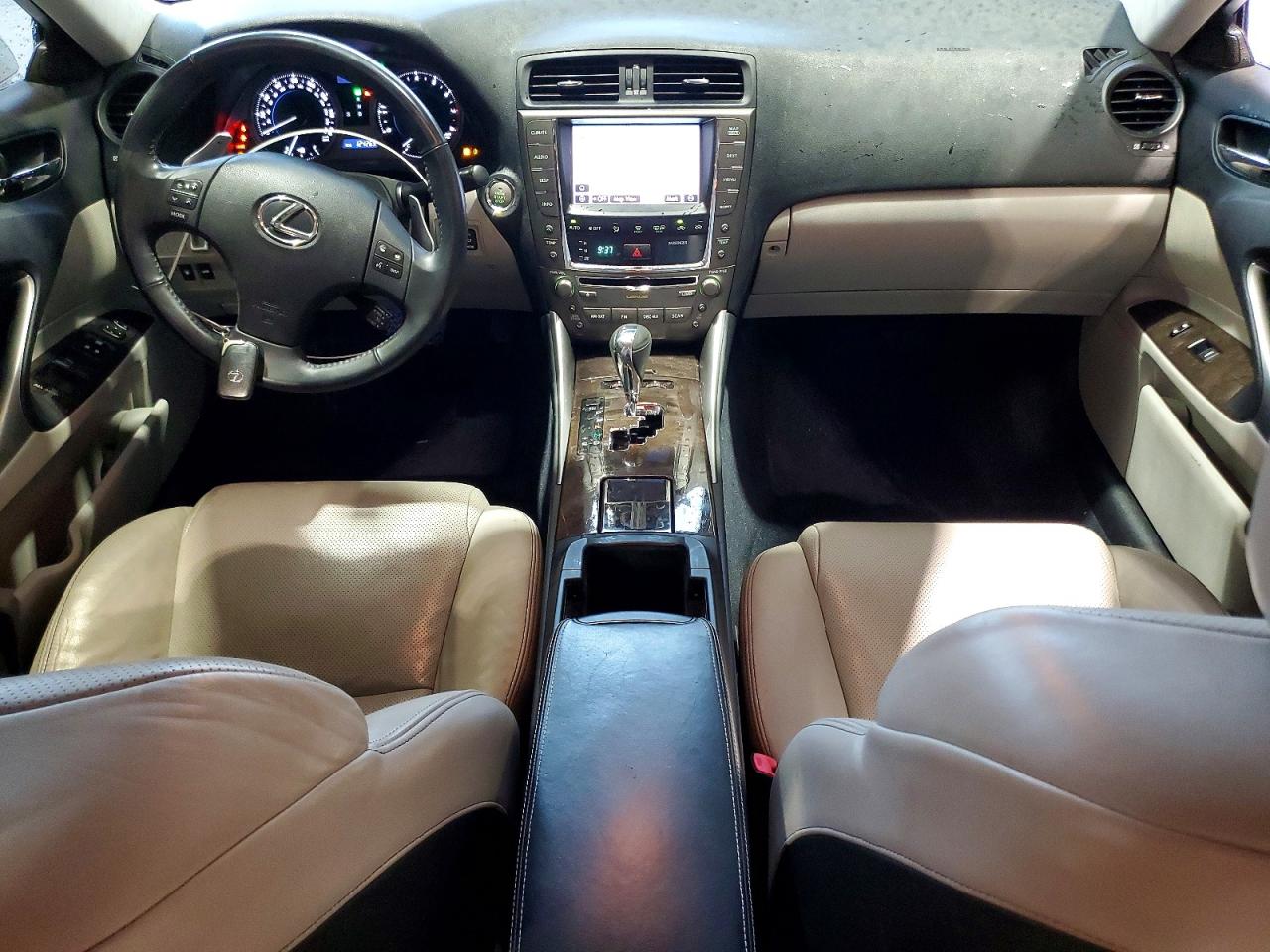 2009 Lexus Is 250 Silver vin: JTHBK262992087968
