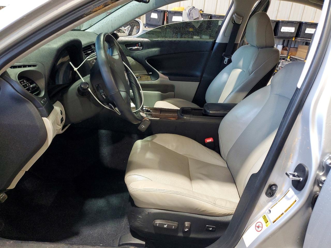 2009 Lexus Is 250 Silver vin: JTHBK262992087968
