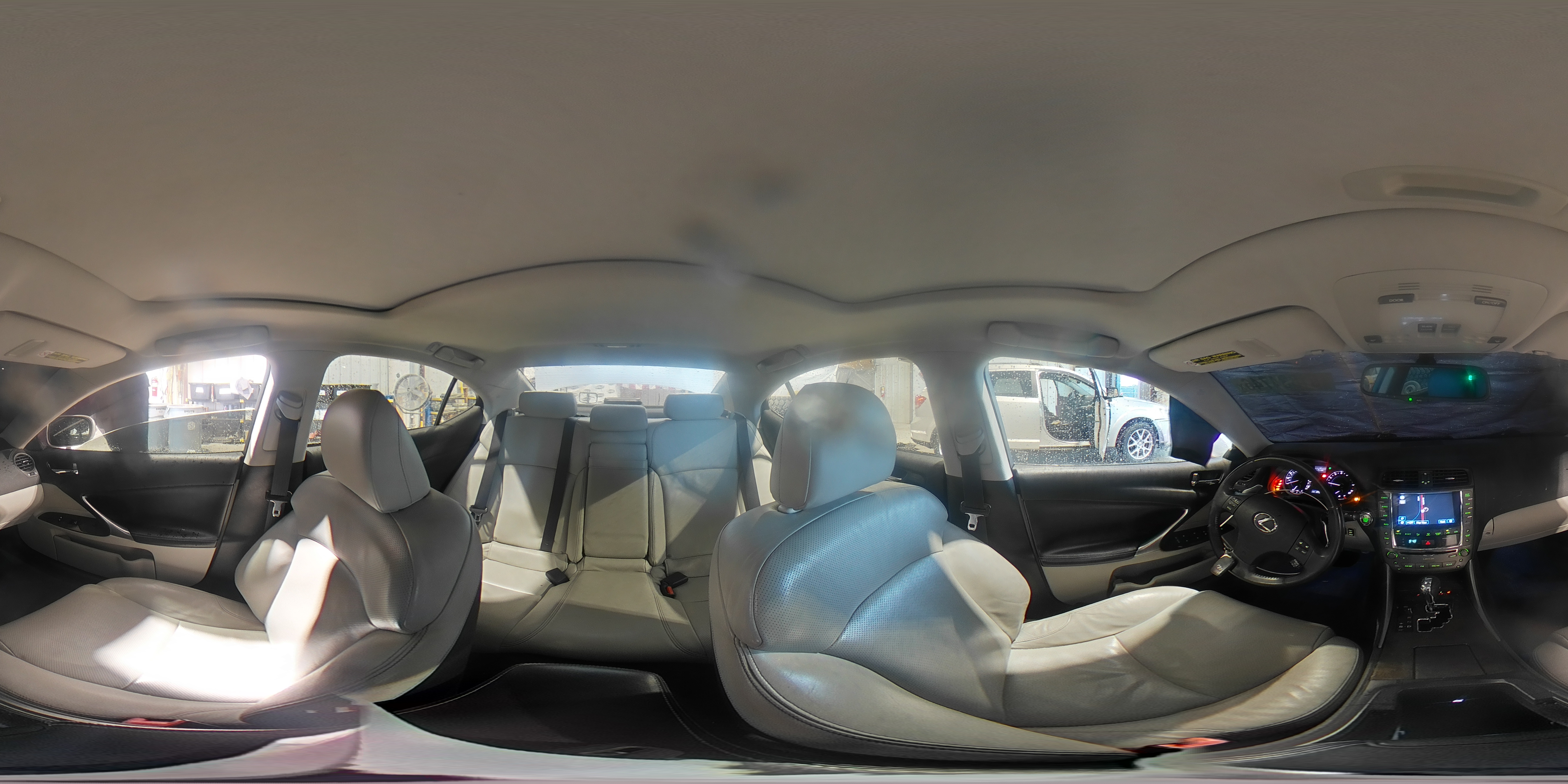 2009 Lexus Is 250 Silver vin: JTHBK262992087968