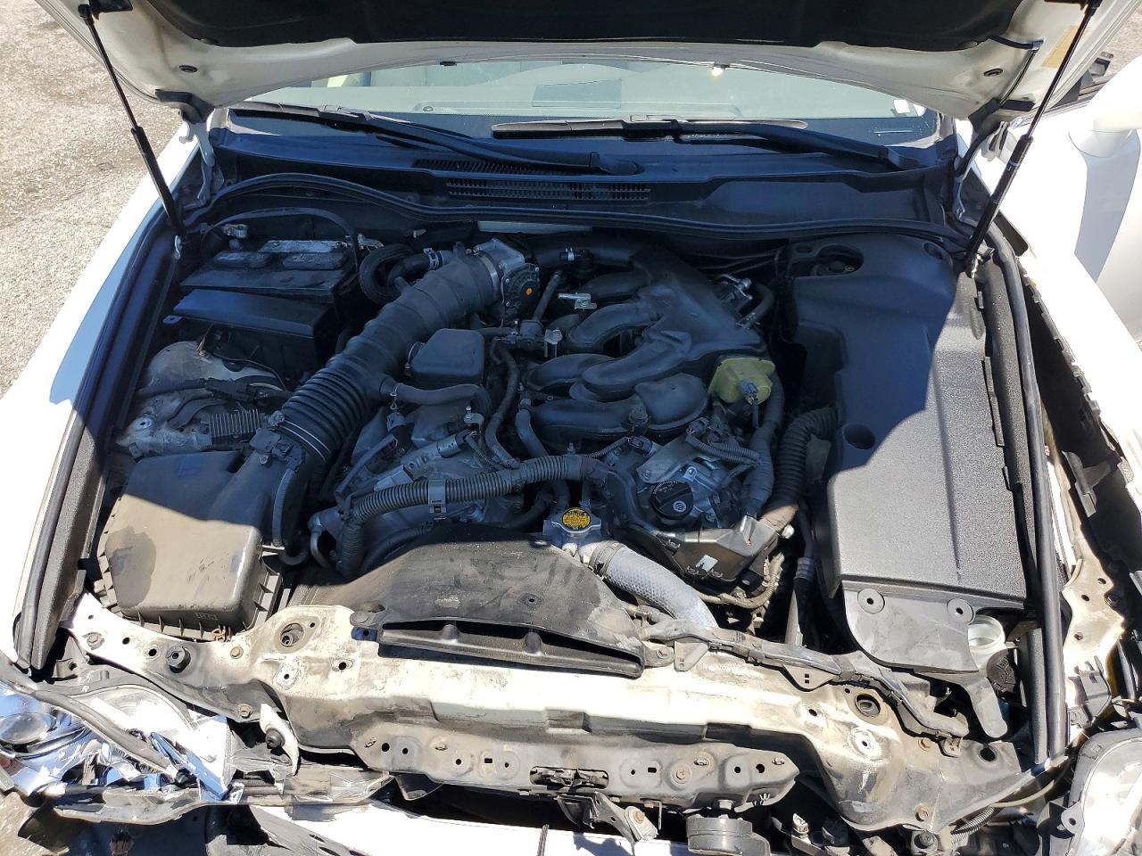 2009 Lexus Is 250 White vin: JTHBK262995102399