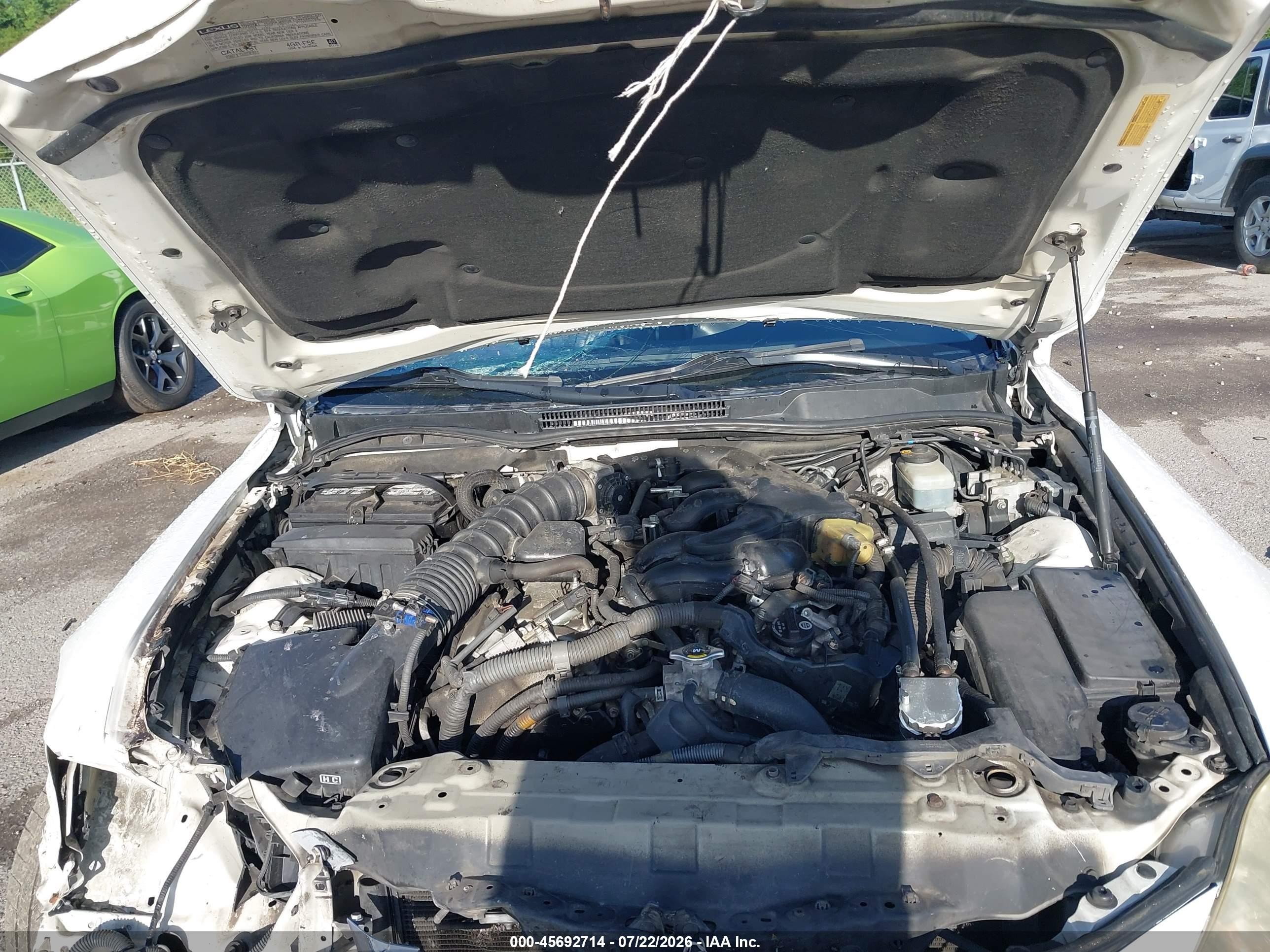 2006 Lexus Is 250   Белый vin: JTHBK262X62013275