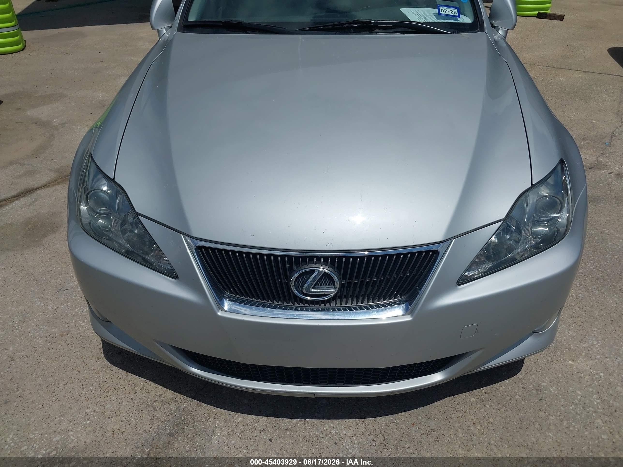 2006 Lexus Is 250   Gray vin: JTHBK262X65006129