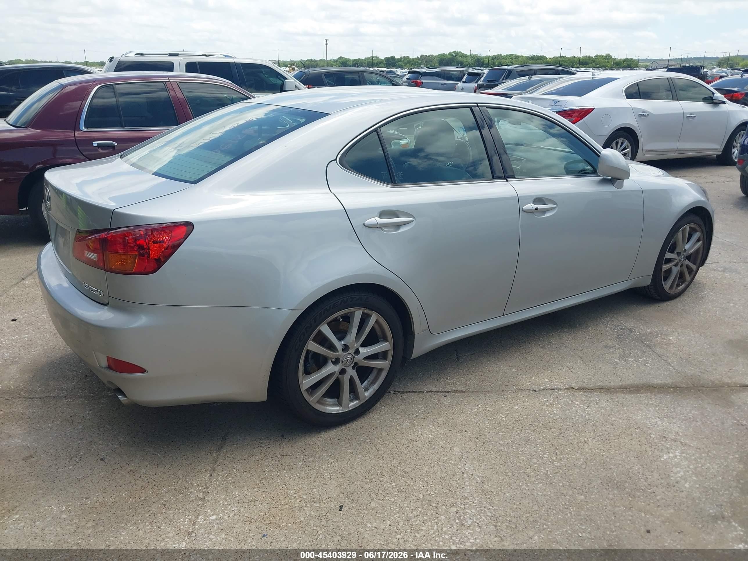 2006 Lexus Is 250   Gray vin: JTHBK262X65006129