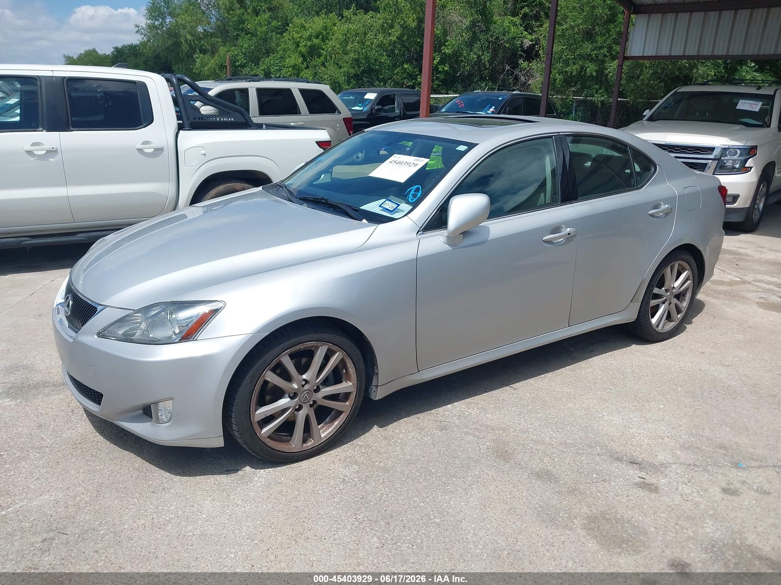 2006 Lexus Is 250   Gray vin: JTHBK262X65006129