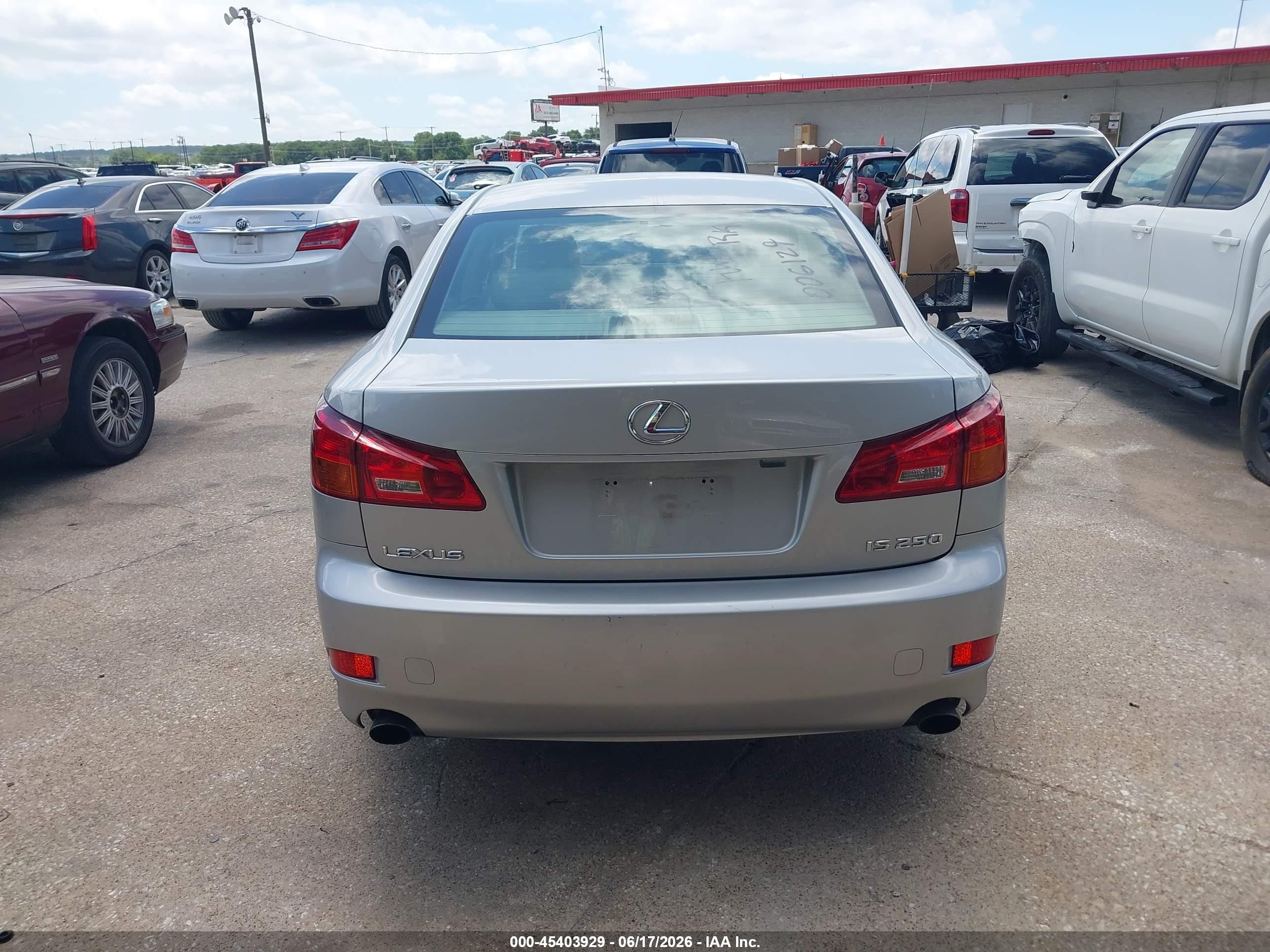 2006 Lexus Is 250   Gray vin: JTHBK262X65006129