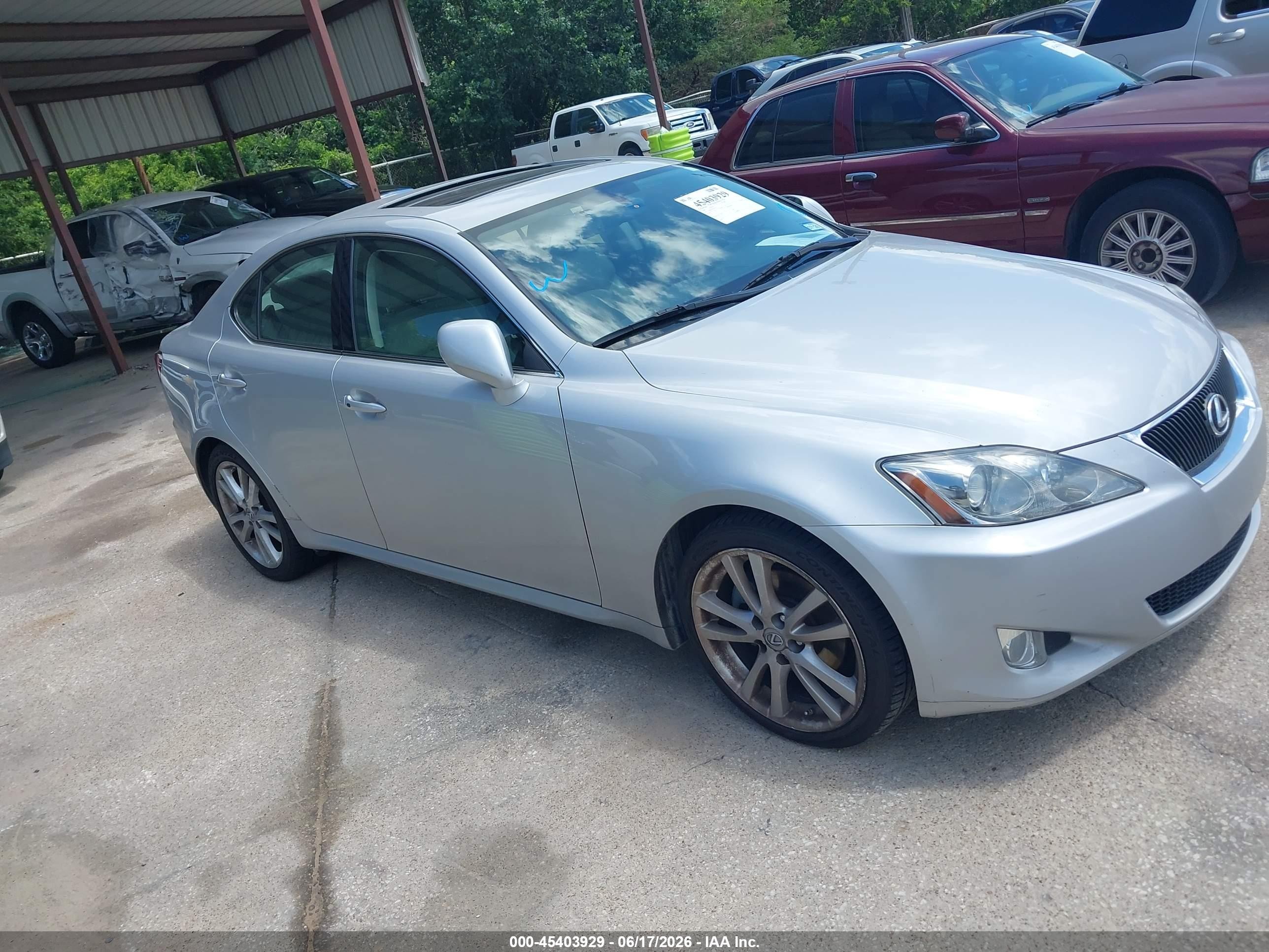 2006 Lexus Is 250   Gray vin: JTHBK262X65006129