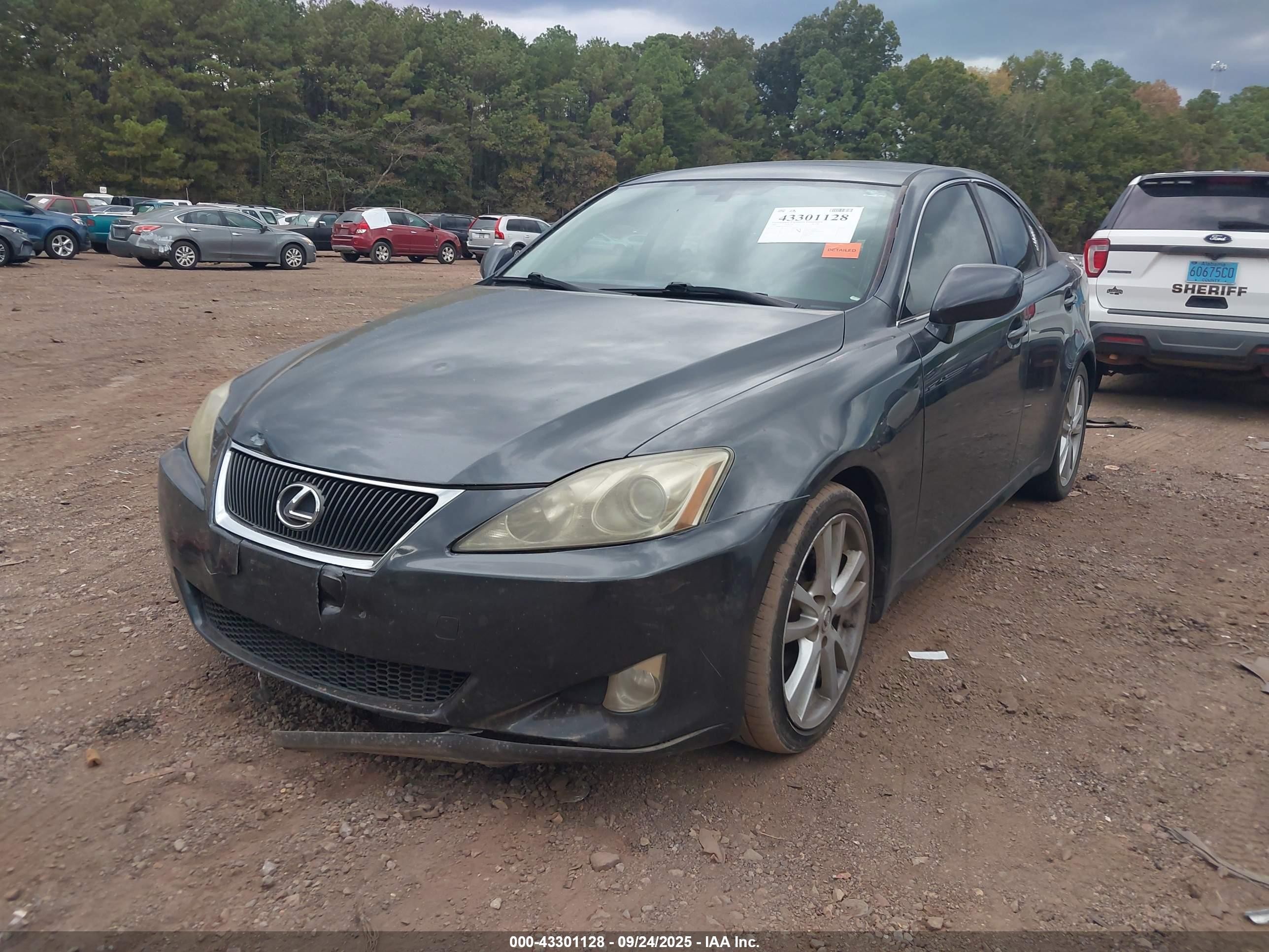 2006 Lexus Is 250   Gray vin: JTHBK262X65011041