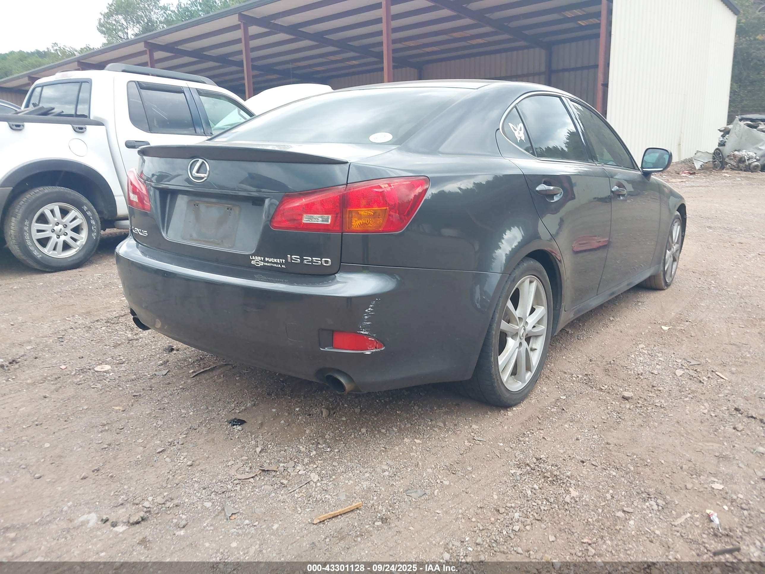 2006 Lexus Is 250   Gray vin: JTHBK262X65011041