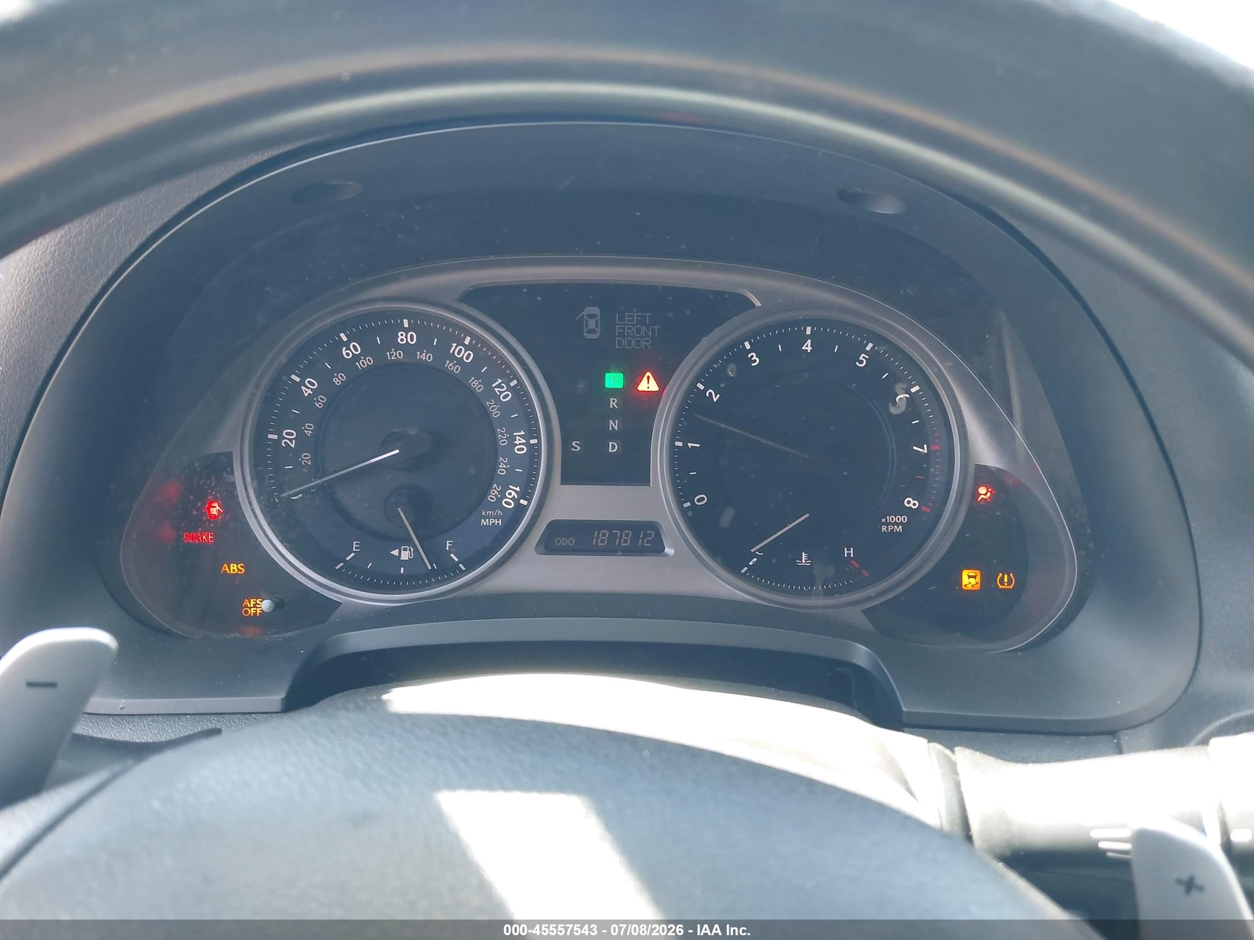 2007 Lexus Is 250 Black vin: JTHBK262X72036198
