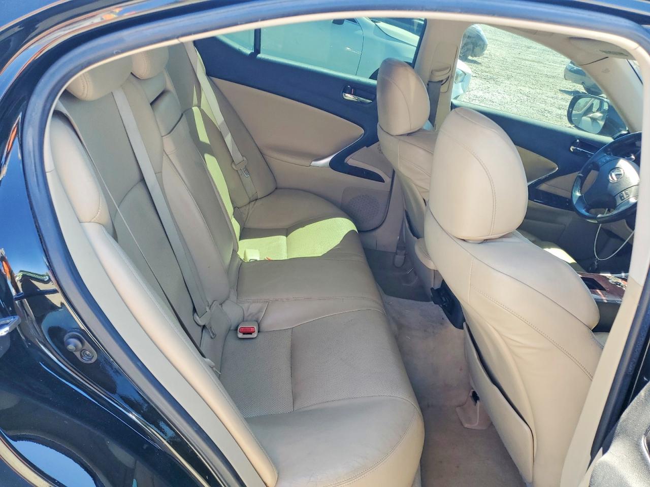2007 Lexus Is 250 Black vin: JTHBK262X72043135