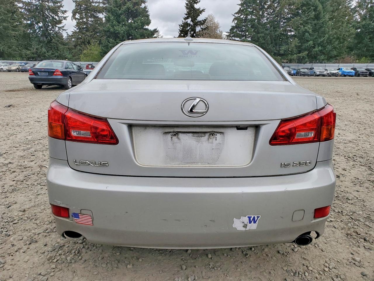 2007 Lexus Is 250 Серебряный vin: JTHBK262X72049744