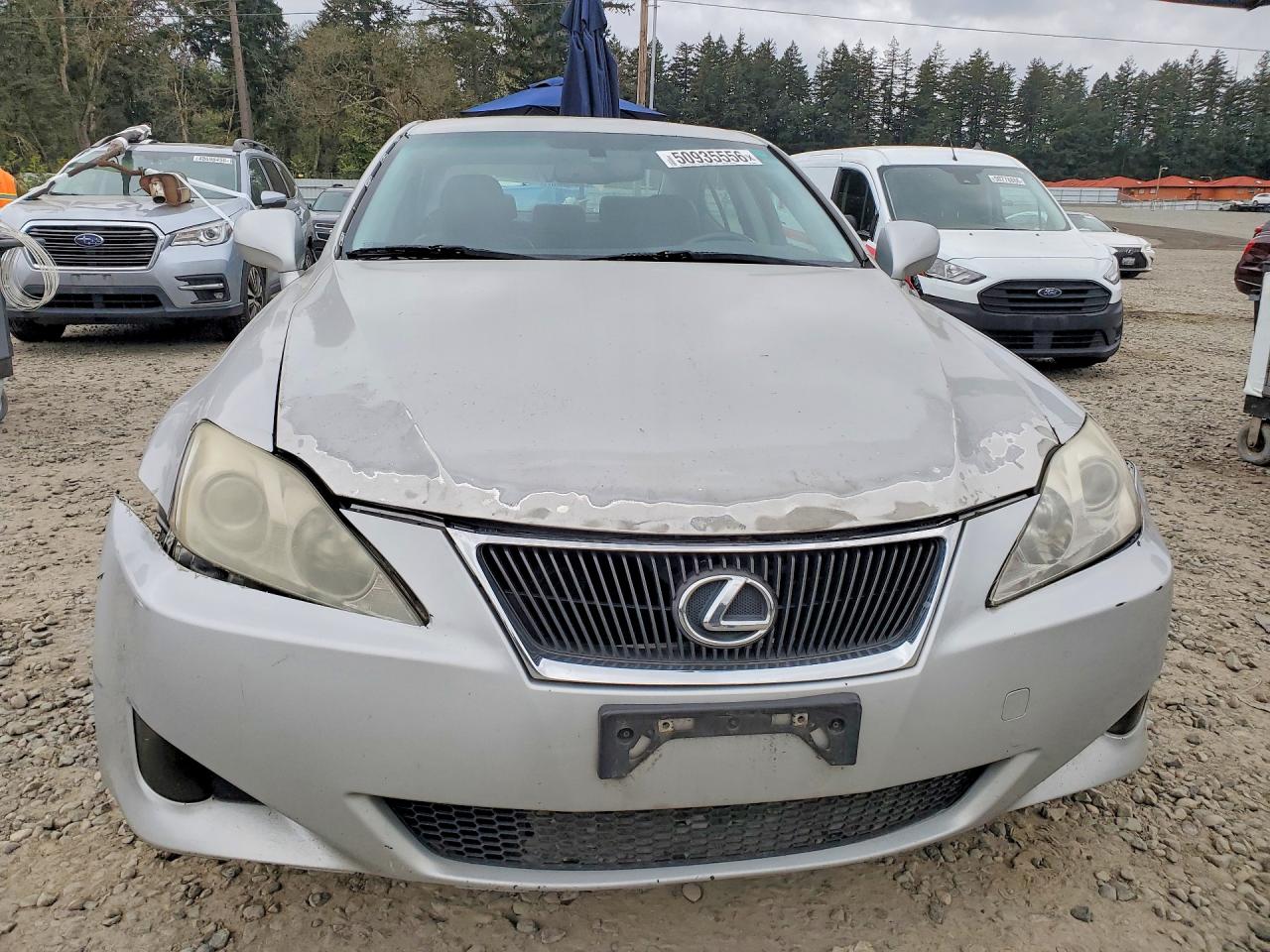 2007 Lexus Is 250 Серебряный vin: JTHBK262X72049744
