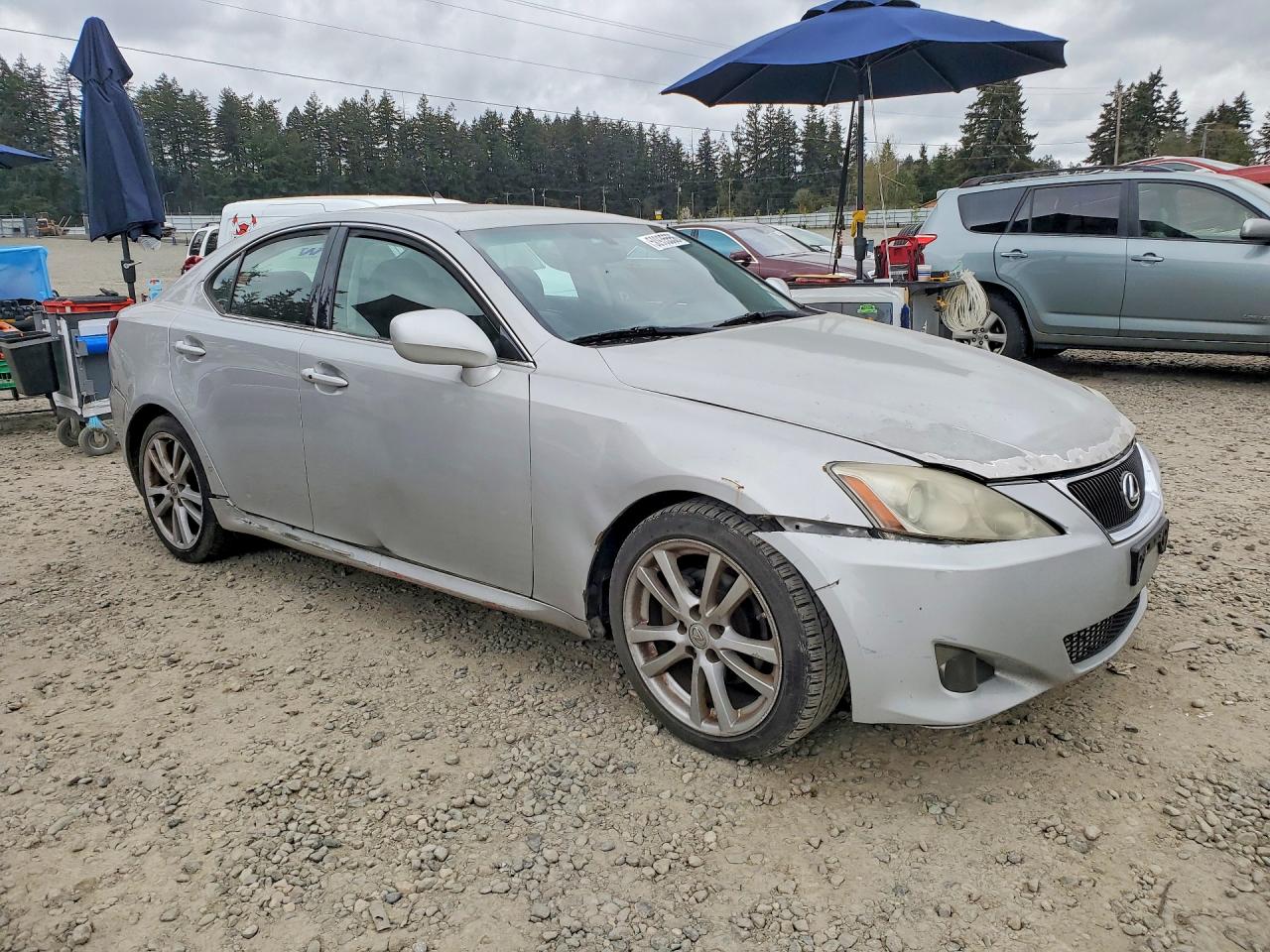 2007 Lexus Is 250 Серебряный vin: JTHBK262X72049744