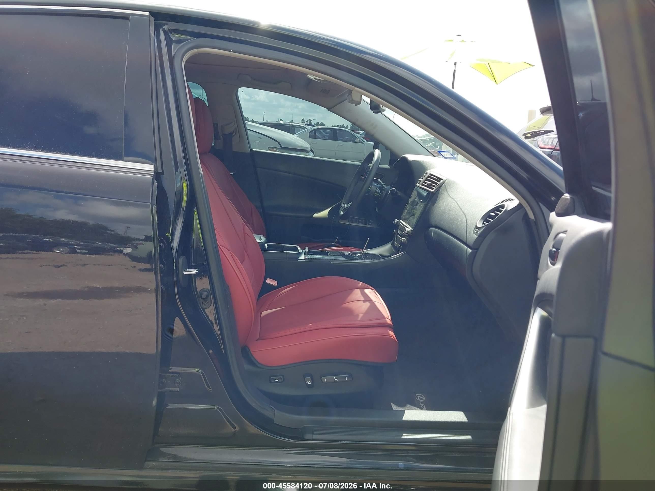 2007 Lexus Is 250   Black vin: JTHBK262X72057715