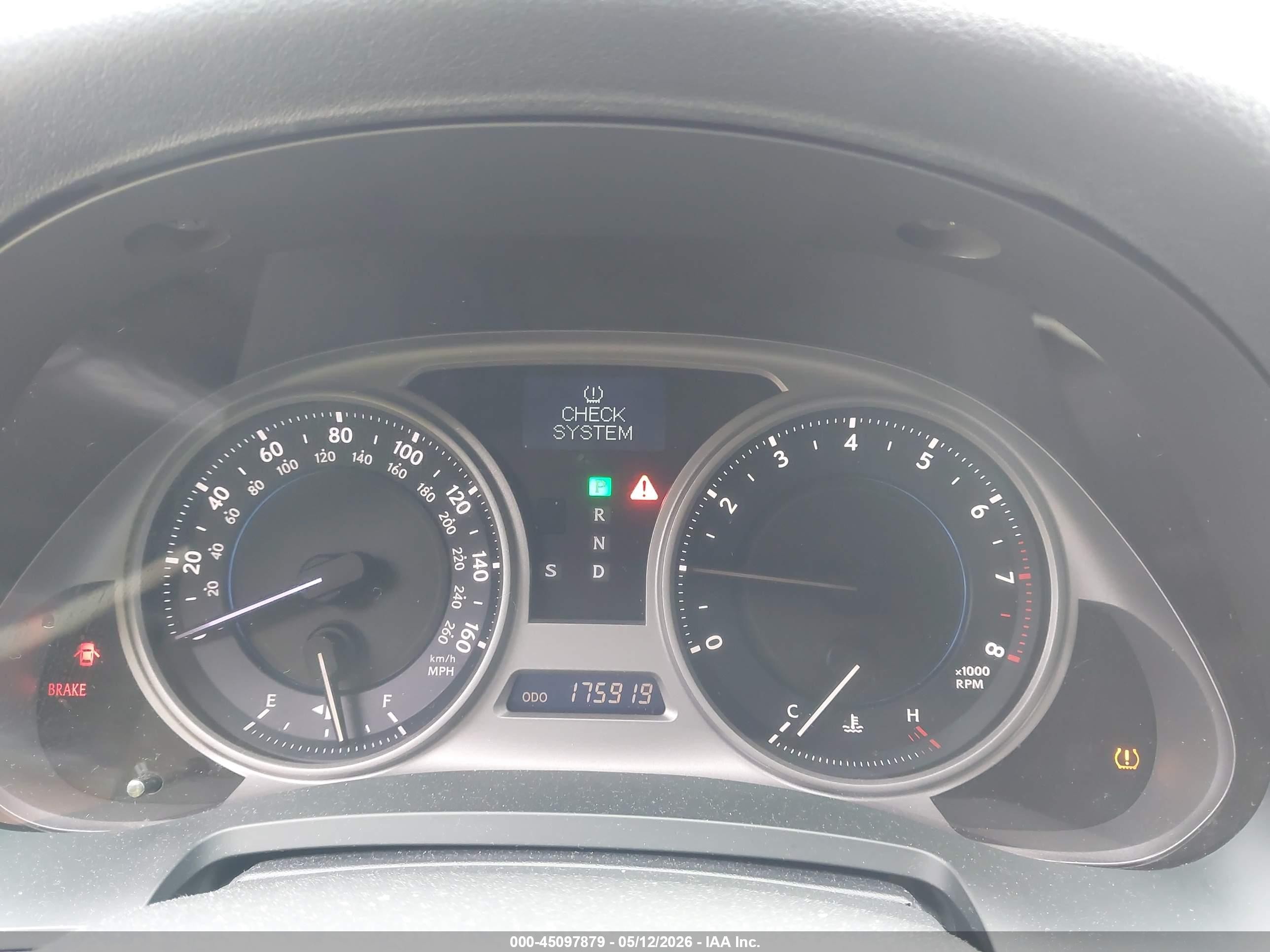 2007 Lexus Is 250   Black vin: JTHBK262X75049385