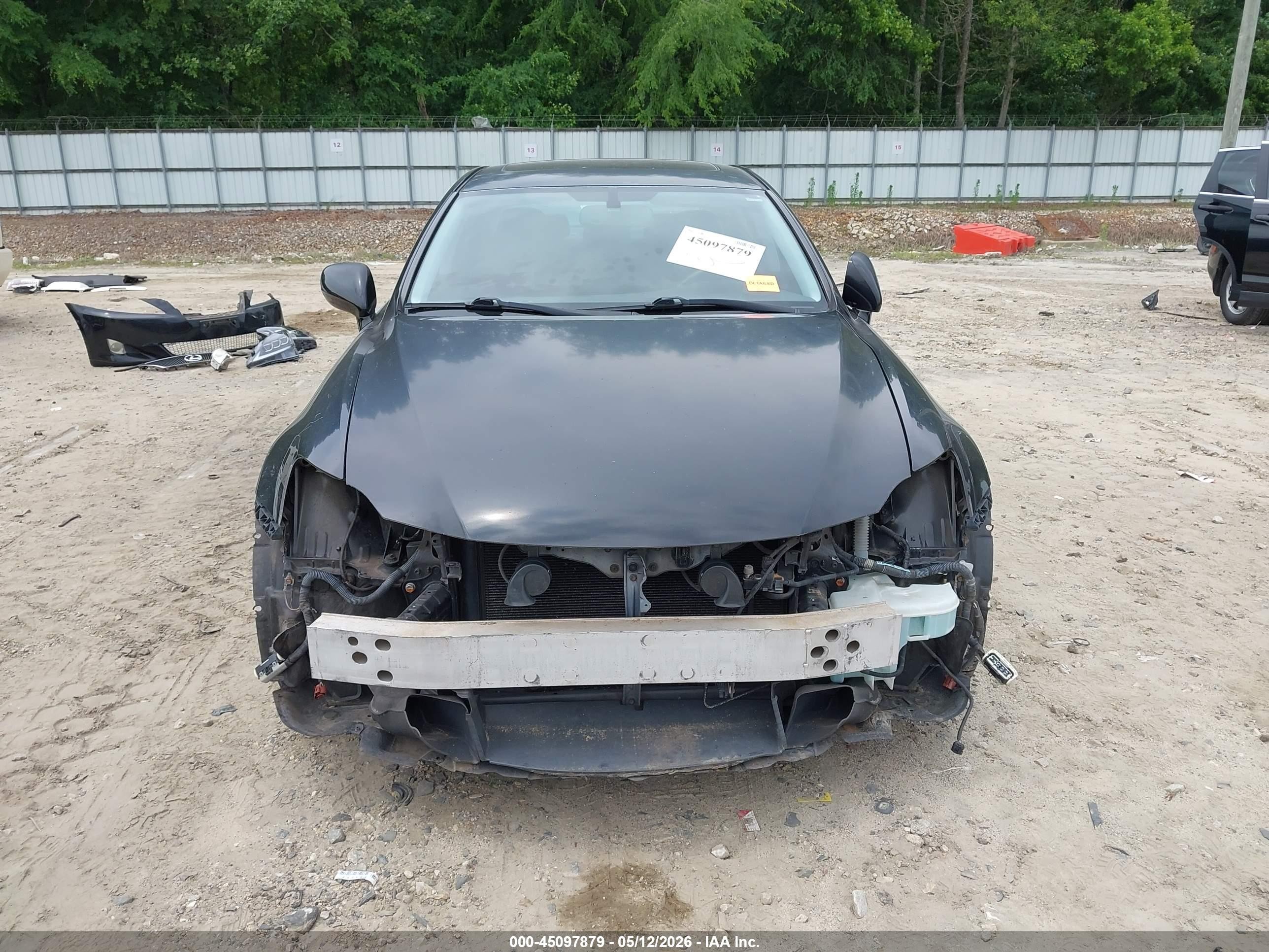 2007 Lexus Is 250   Black vin: JTHBK262X75049385