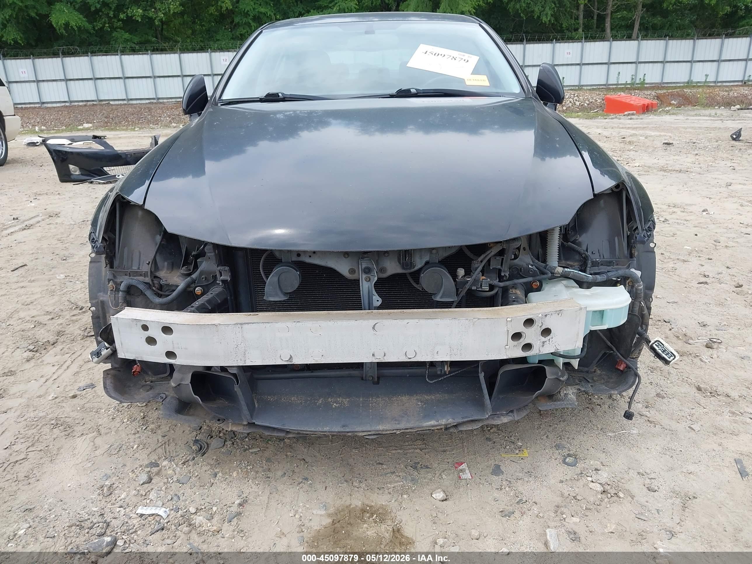 2007 Lexus Is 250   Black vin: JTHBK262X75049385