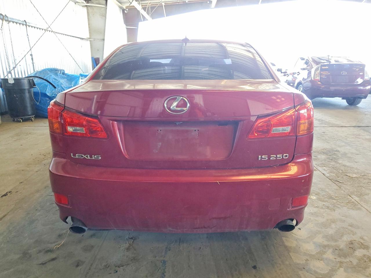 2007 Lexus Is 250 Red vin: JTHBK262X75050441