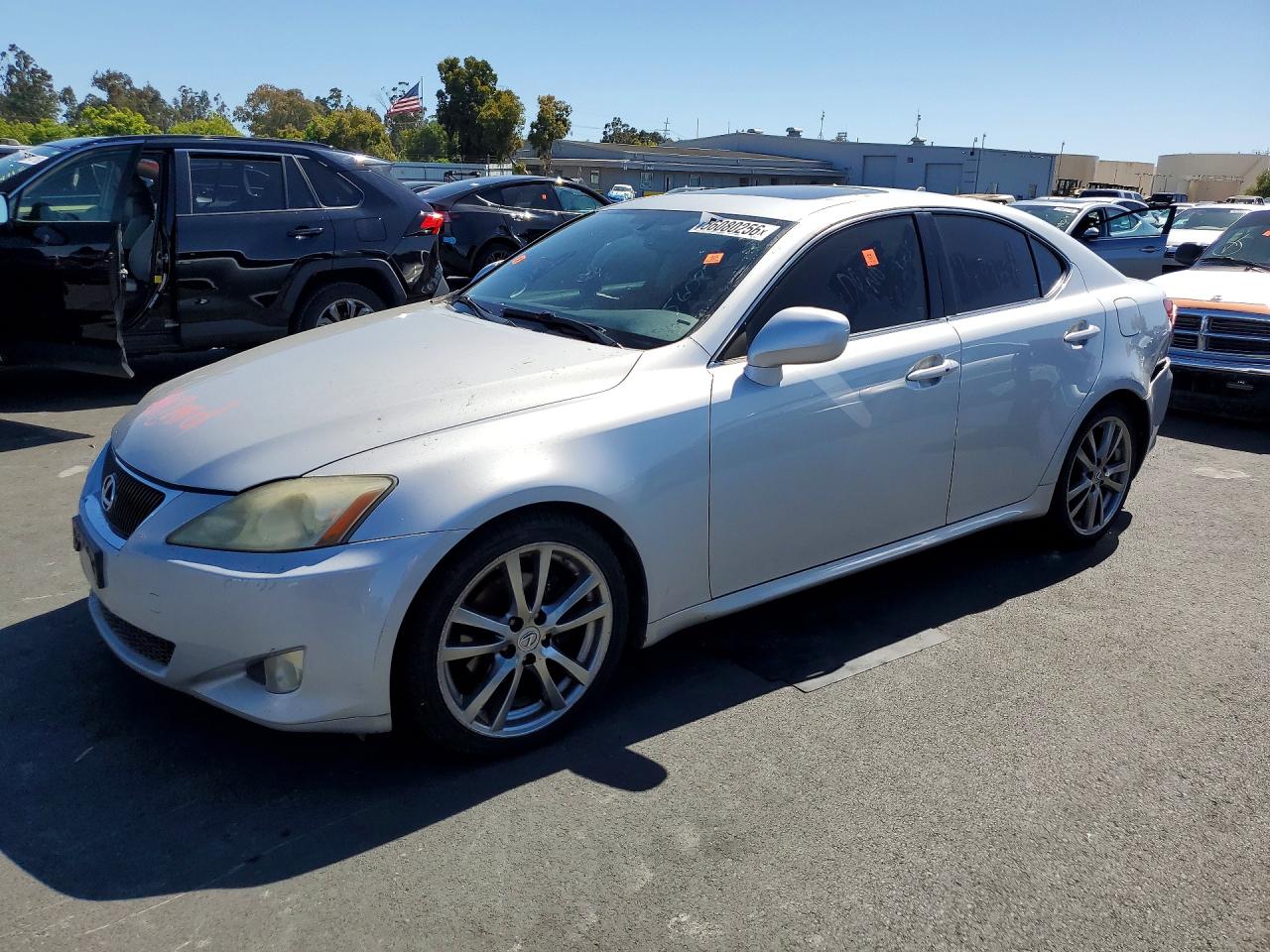 2008 Lexus Is 250 Silver vin: JTHBK262X82076749