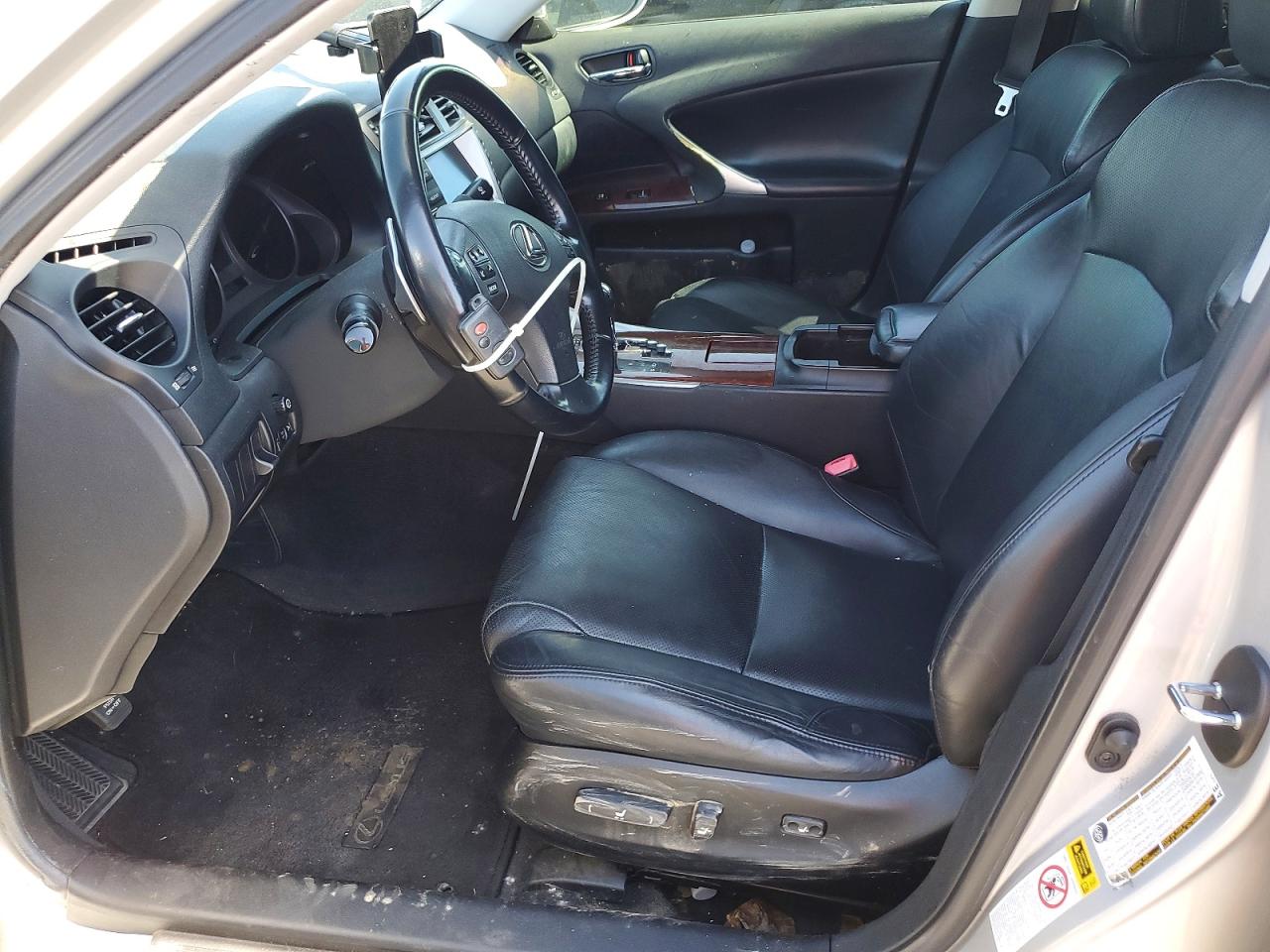 2008 Lexus Is 250 Silver vin: JTHBK262X82076749
