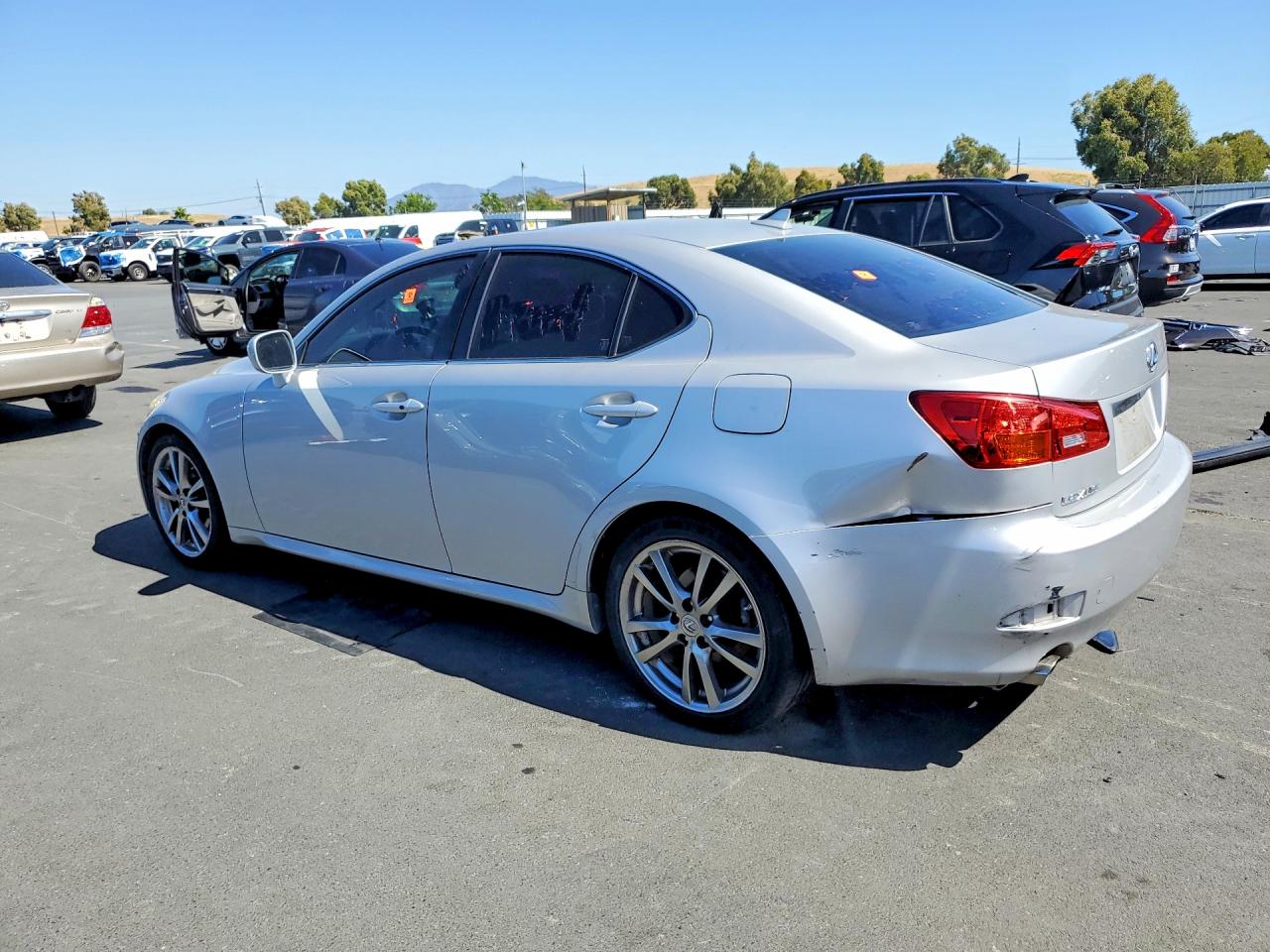 2008 Lexus Is 250 Silver vin: JTHBK262X82076749