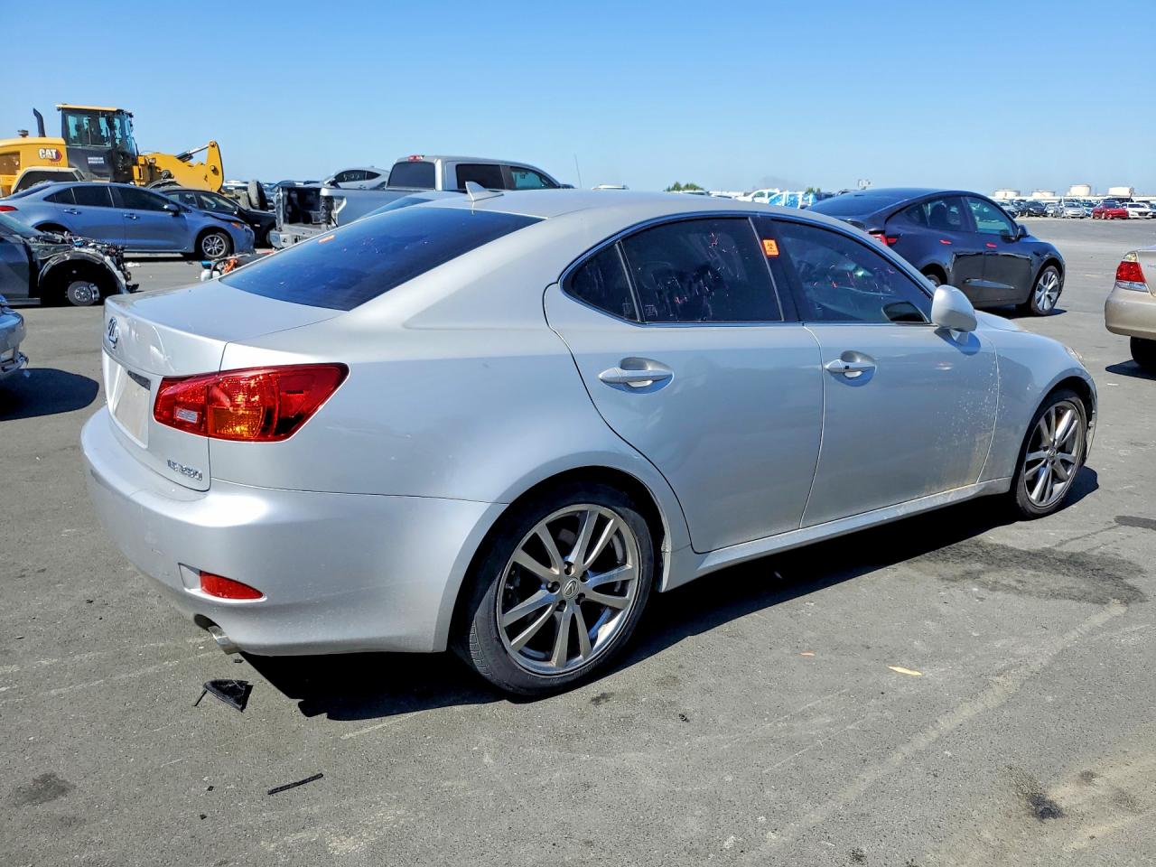 2008 Lexus Is 250 Silver vin: JTHBK262X82076749