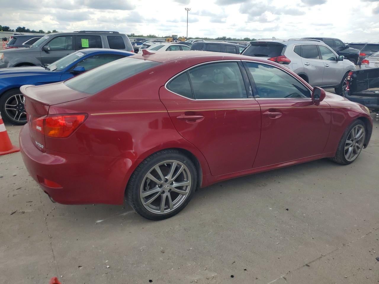 2008 Lexus Is 250 Red vin: JTHBK262X85064793