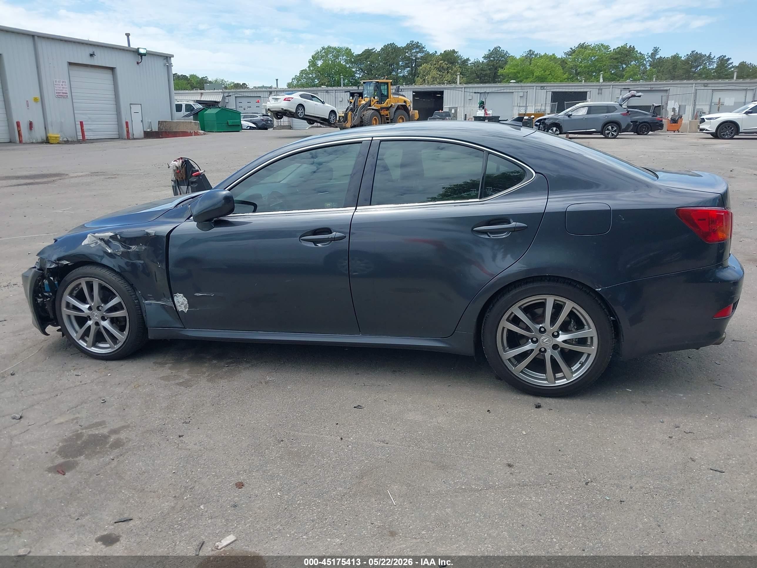 2008 Lexus Is 250 Gray vin: JTHBK262X85065300