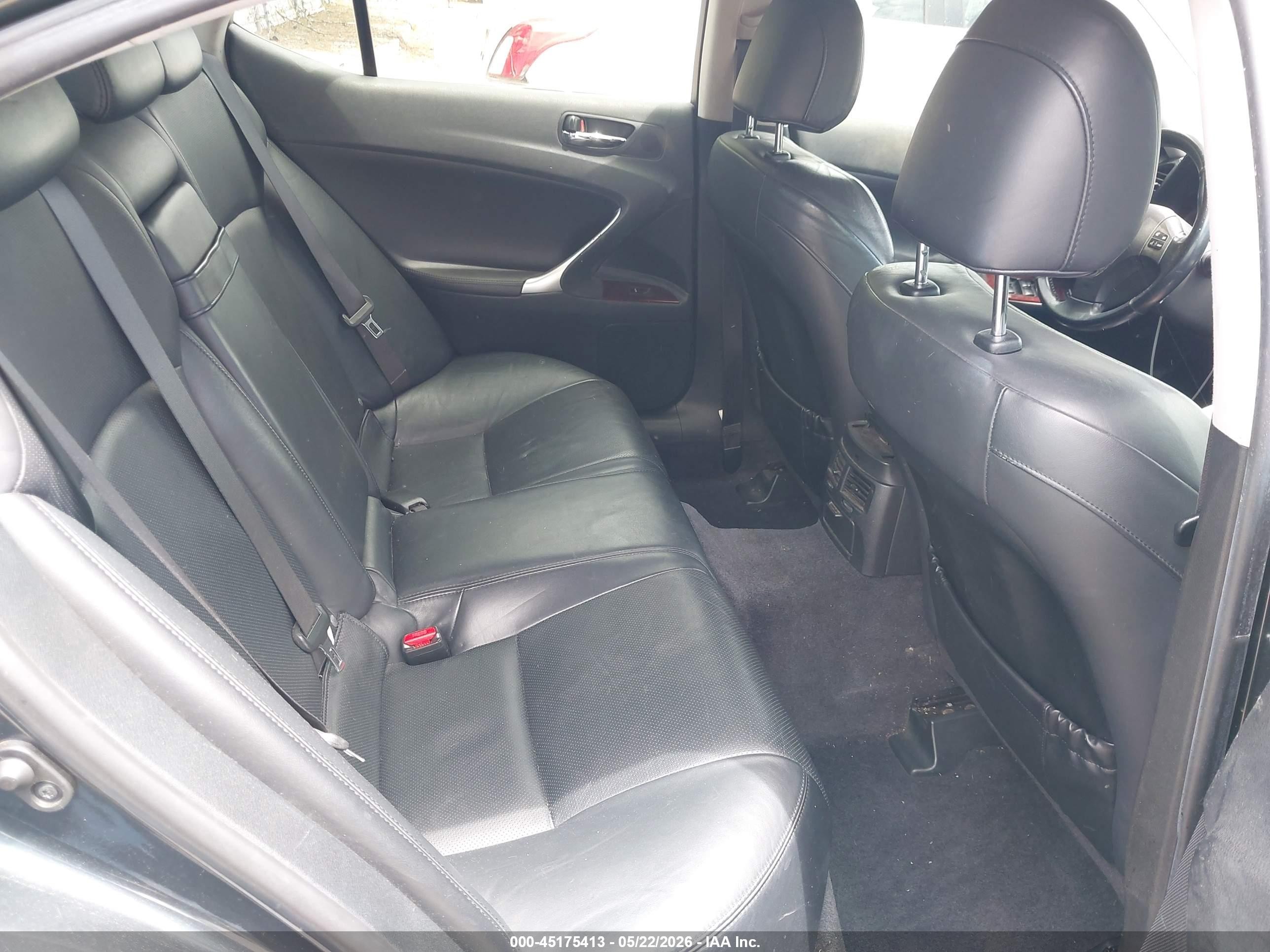 2008 Lexus Is 250 Gray vin: JTHBK262X85065300