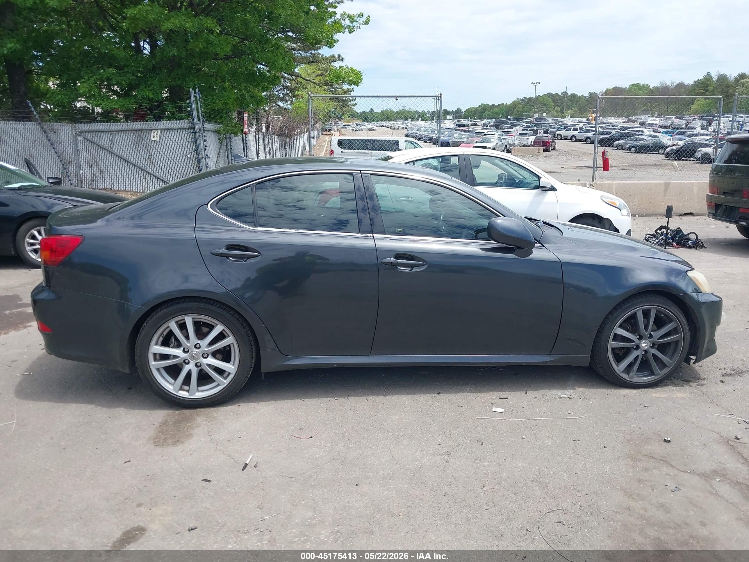 2008 Lexus Is 250 Gray vin: JTHBK262X85065300