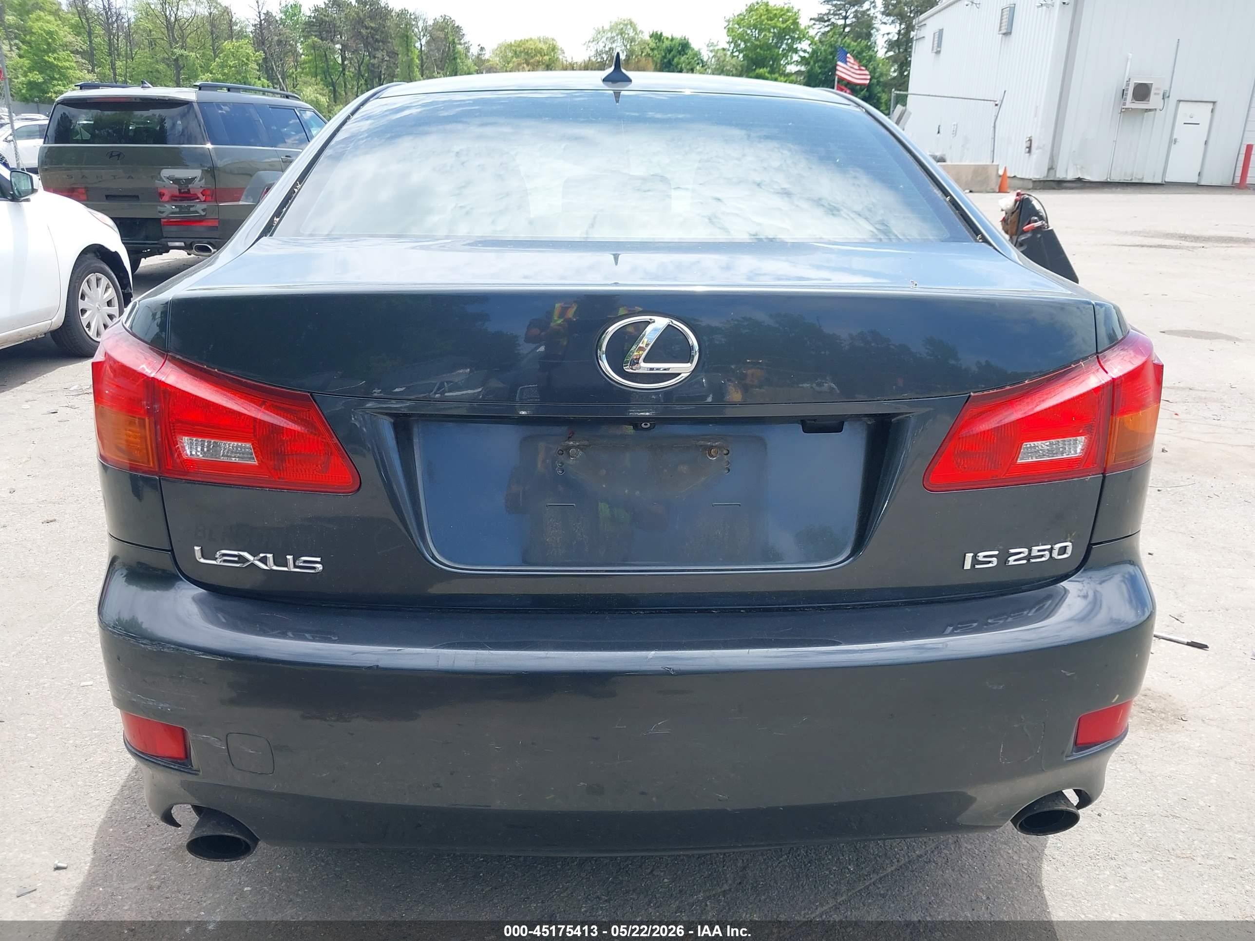 2008 Lexus Is 250 Gray vin: JTHBK262X85065300