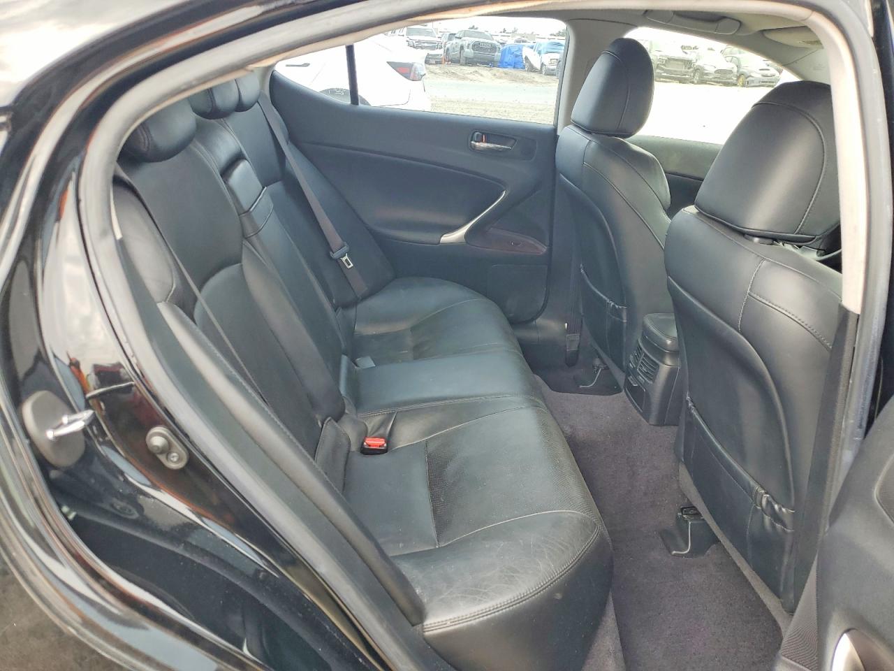 2008 Lexus Is 250 Base Black vin: JTHBK262X85078967