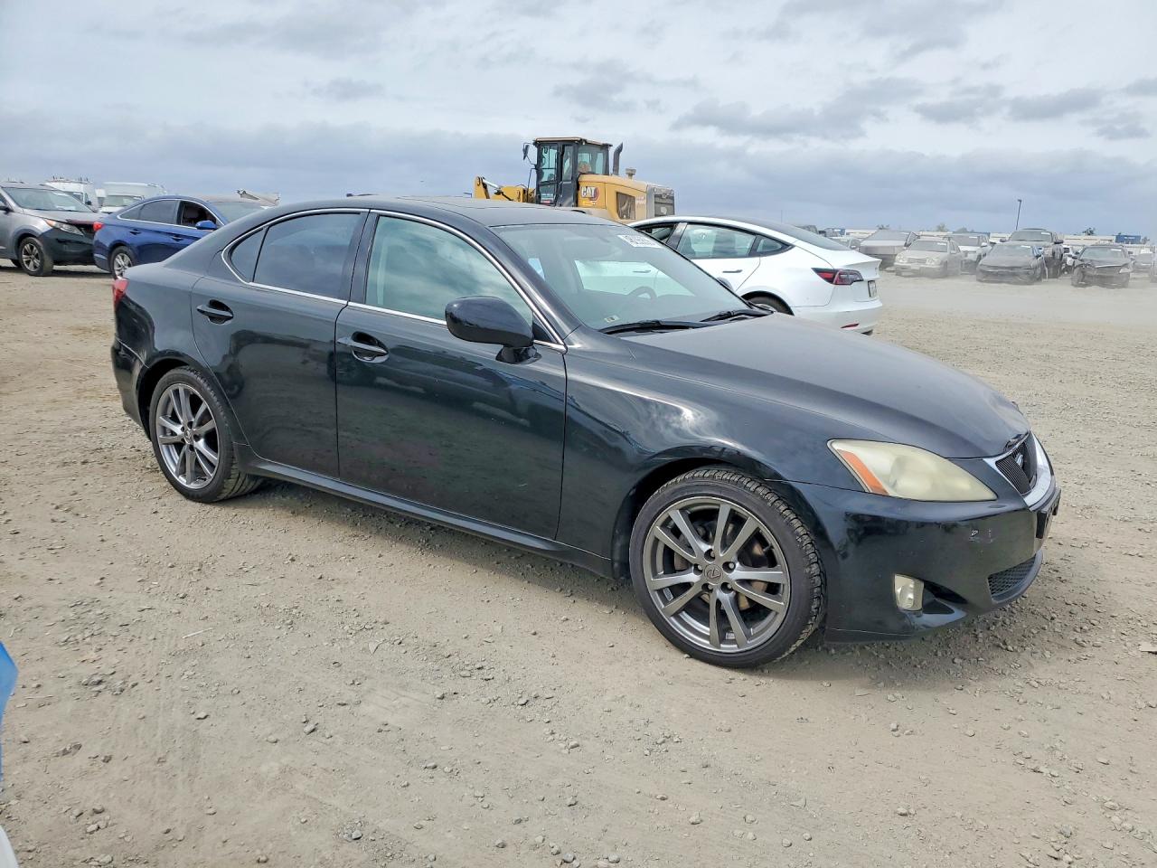 2008 Lexus Is 250 Base Black vin: JTHBK262X85078967