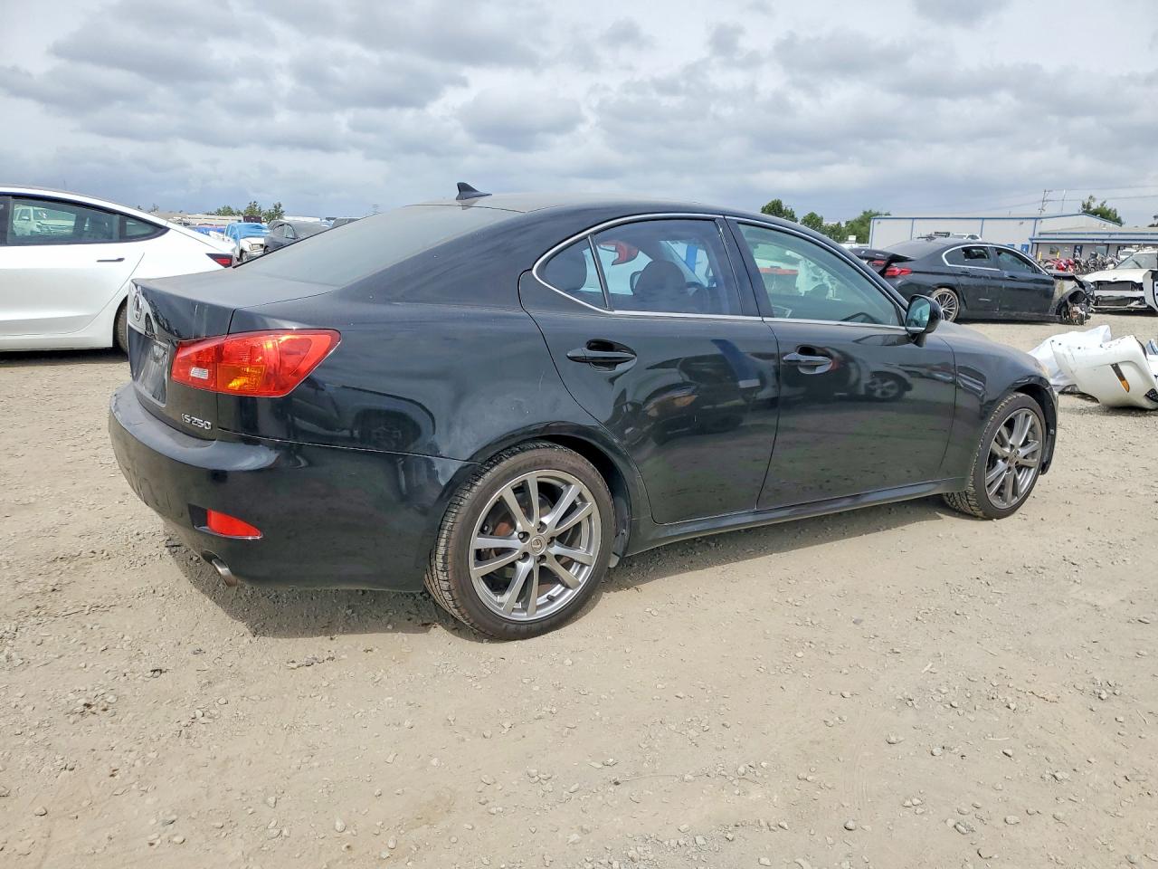 2008 Lexus Is 250 Base Black vin: JTHBK262X85078967