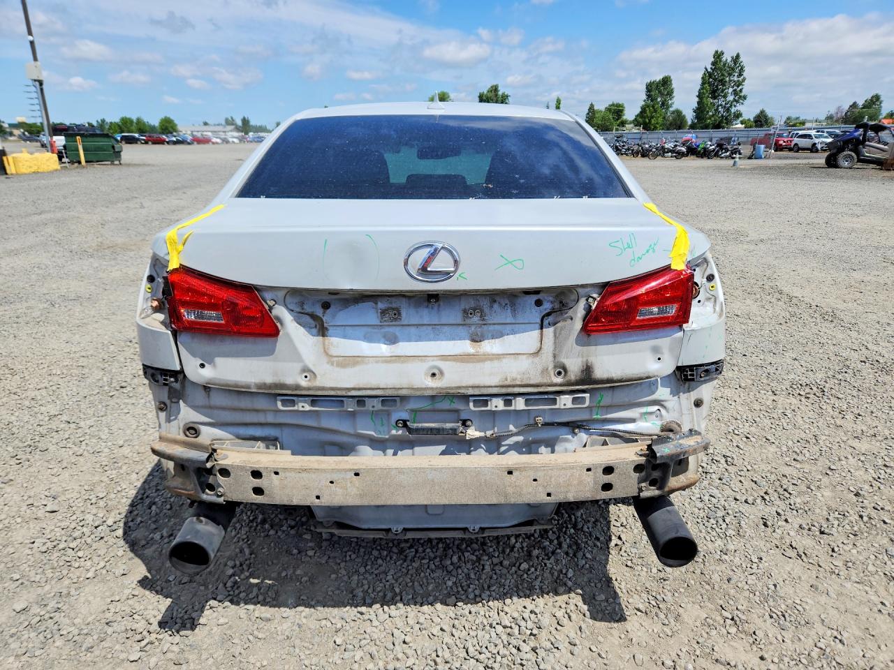 2008 Lexus Is 250 Silver vin: JTHBK262X85079570