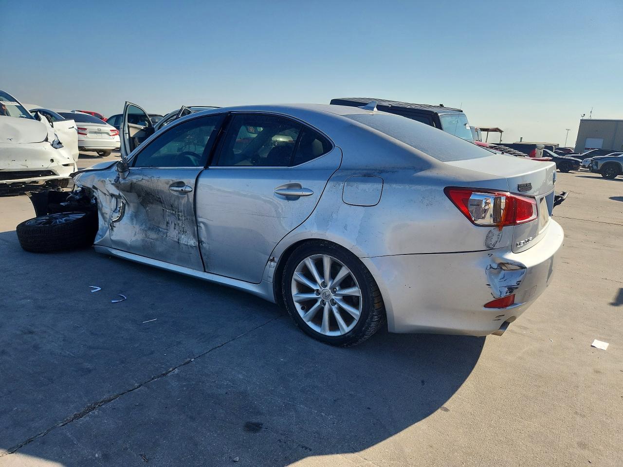 2009 Lexus Is 250 Серебряный vin: JTHBK262X92086652