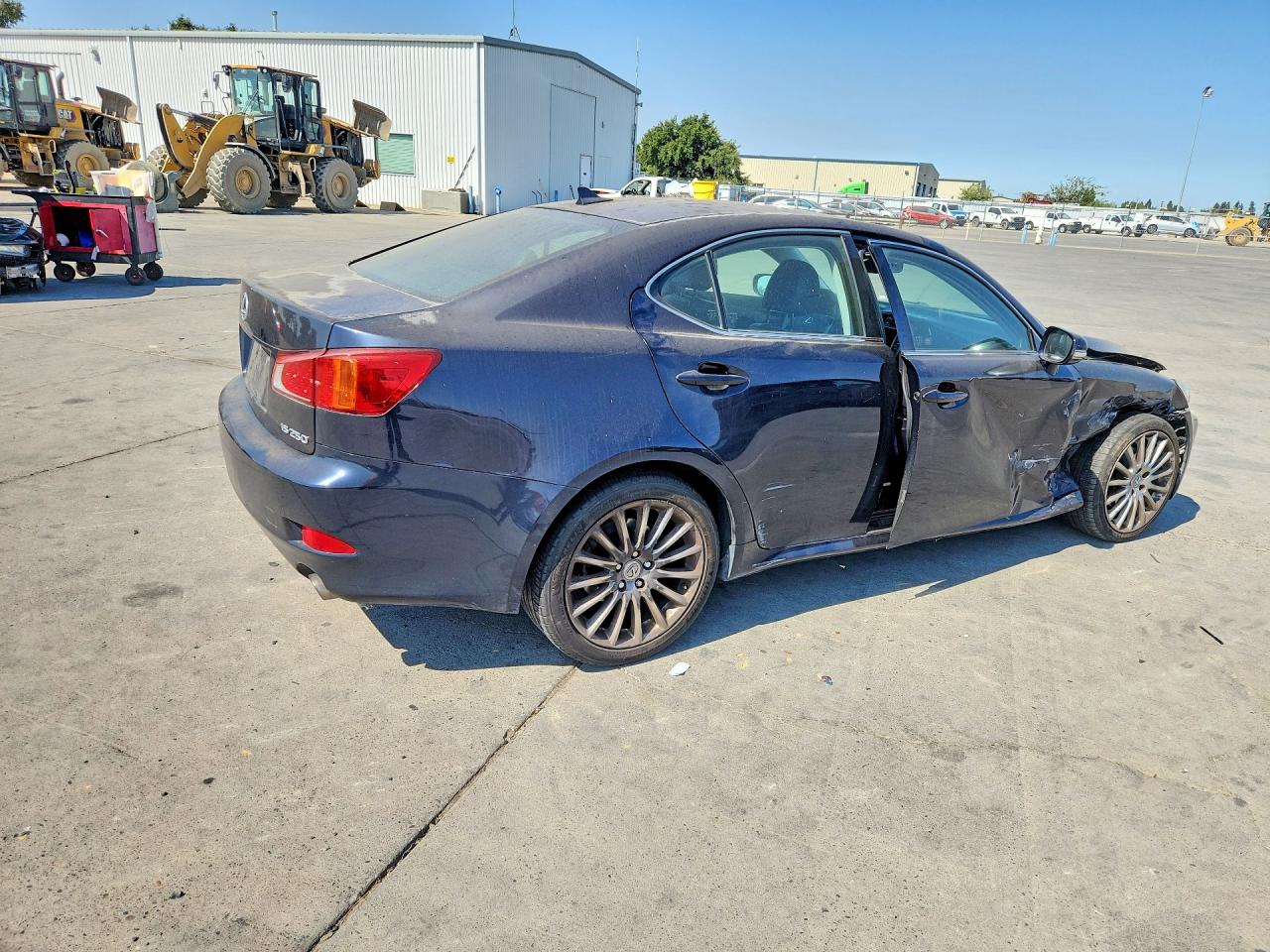 2009 Lexus Is 250 Base Черный vin: JTHBK262X92087087