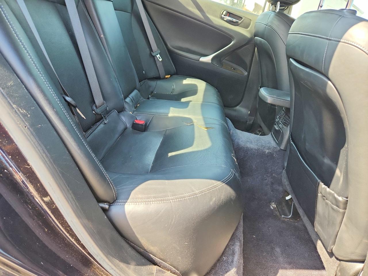 2009 Lexus Is 250 Base Черный vin: JTHBK262X92087087
