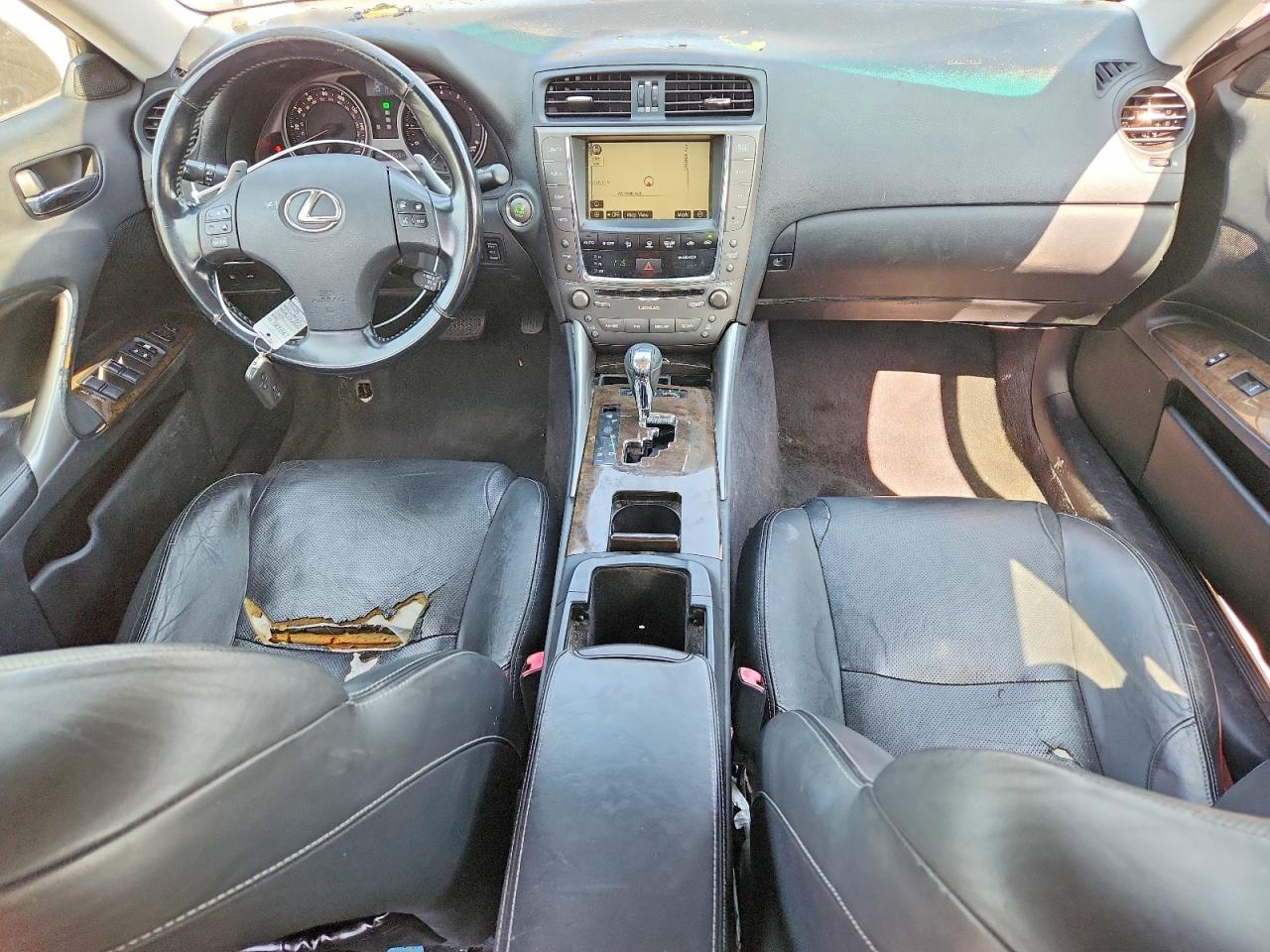 2009 Lexus Is 250 Base Черный vin: JTHBK262X92087087