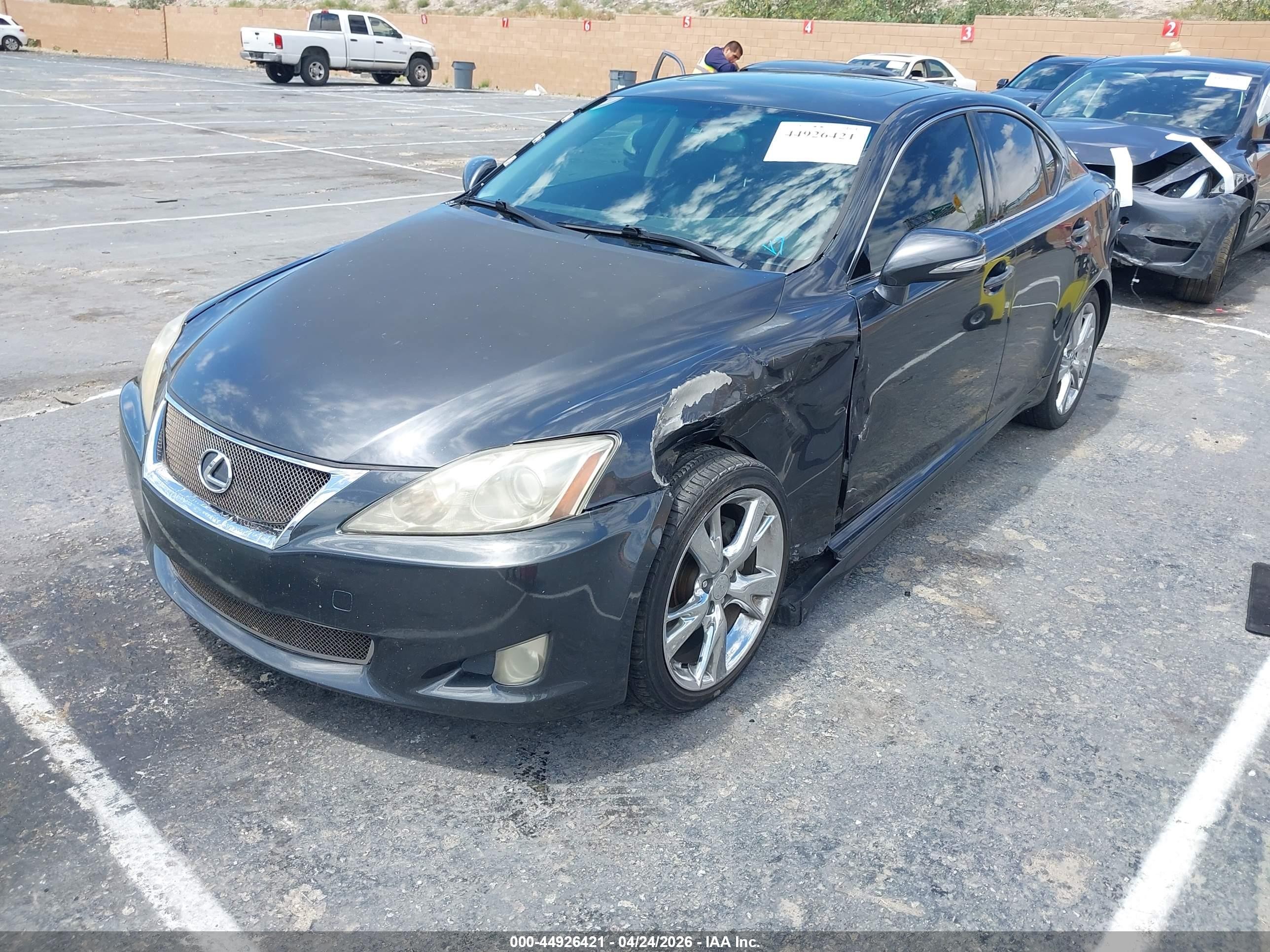 2009 Lexus Is 250   Gray vin: JTHBK262X92089650