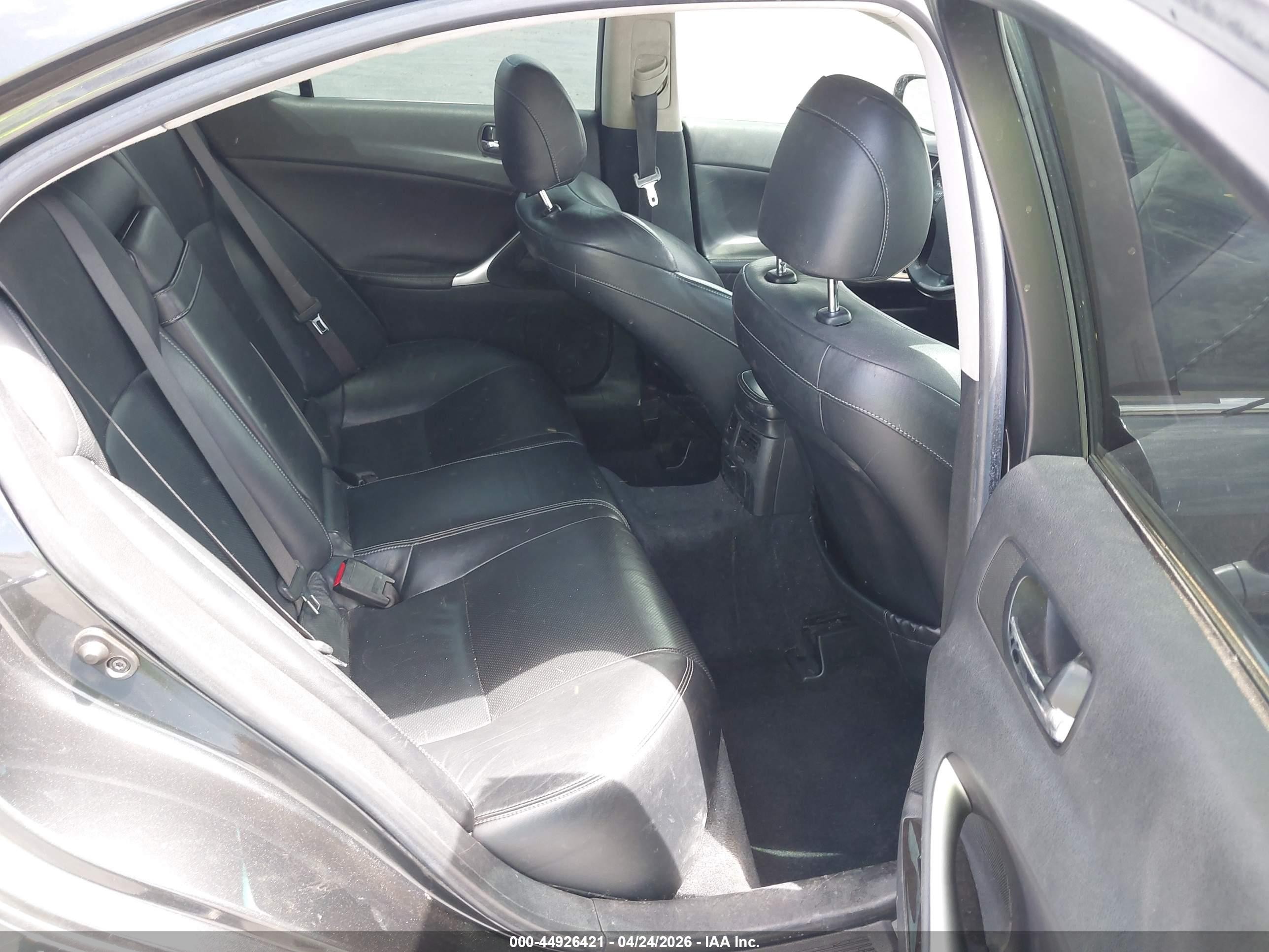 2009 Lexus Is 250   Gray vin: JTHBK262X92089650