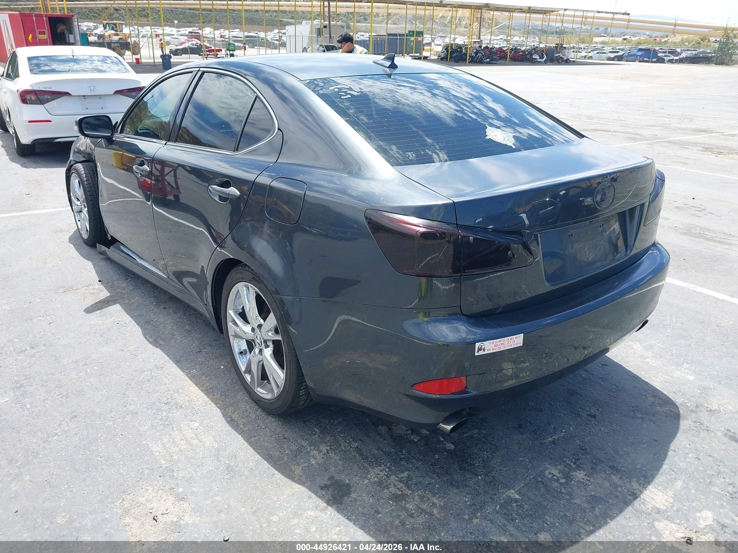 2009 Lexus Is 250   Gray vin: JTHBK262X92089650