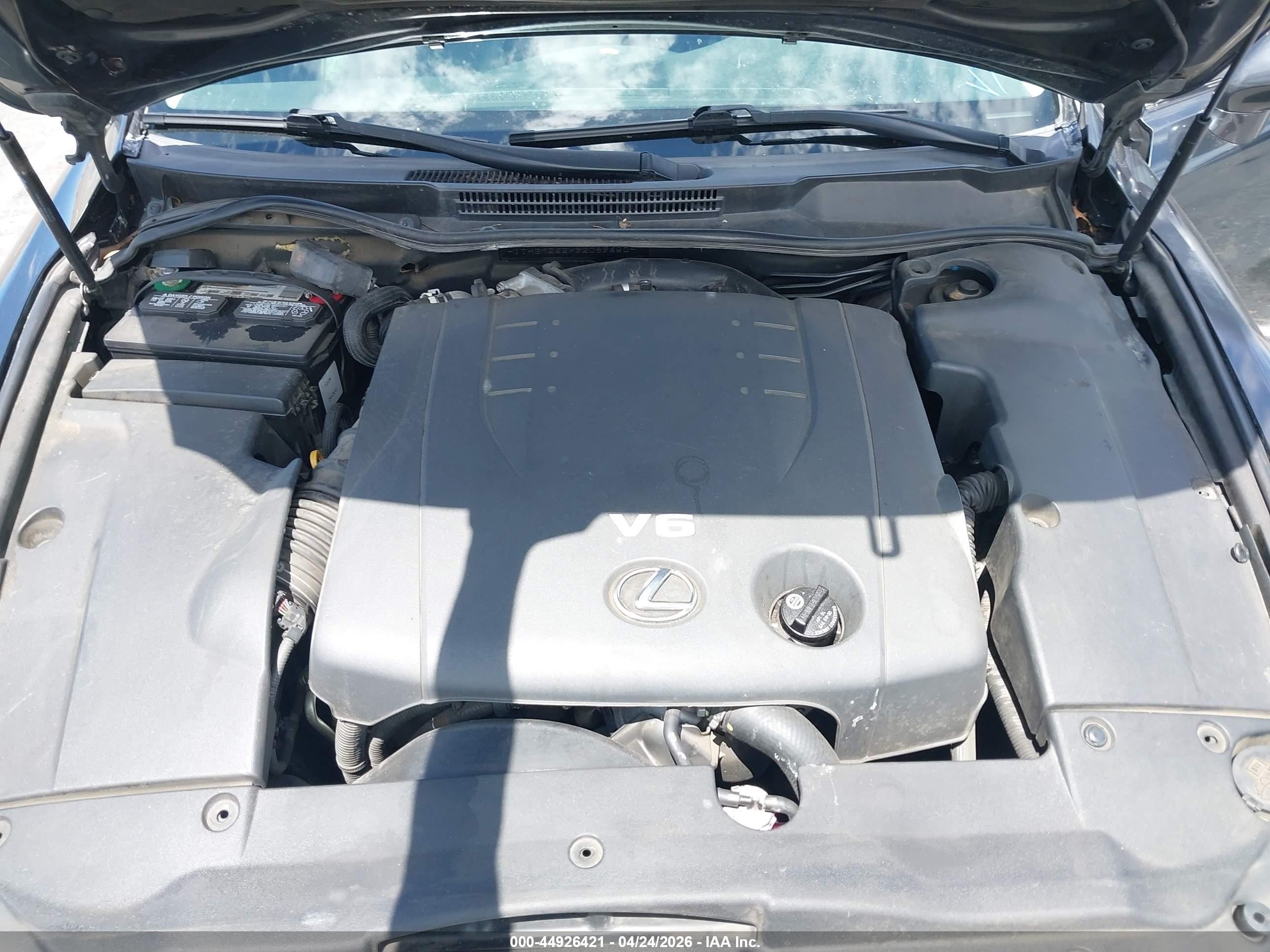 2009 Lexus Is 250   Gray vin: JTHBK262X92089650