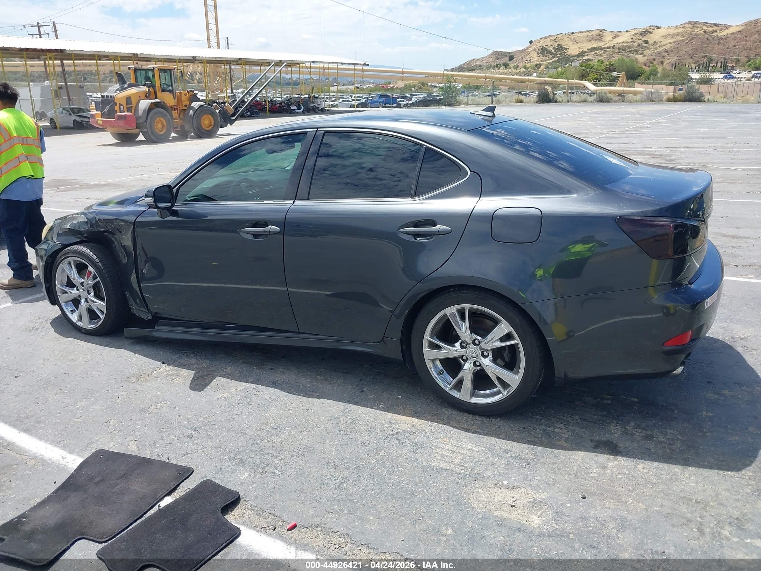 2009 Lexus Is 250   Gray vin: JTHBK262X92089650