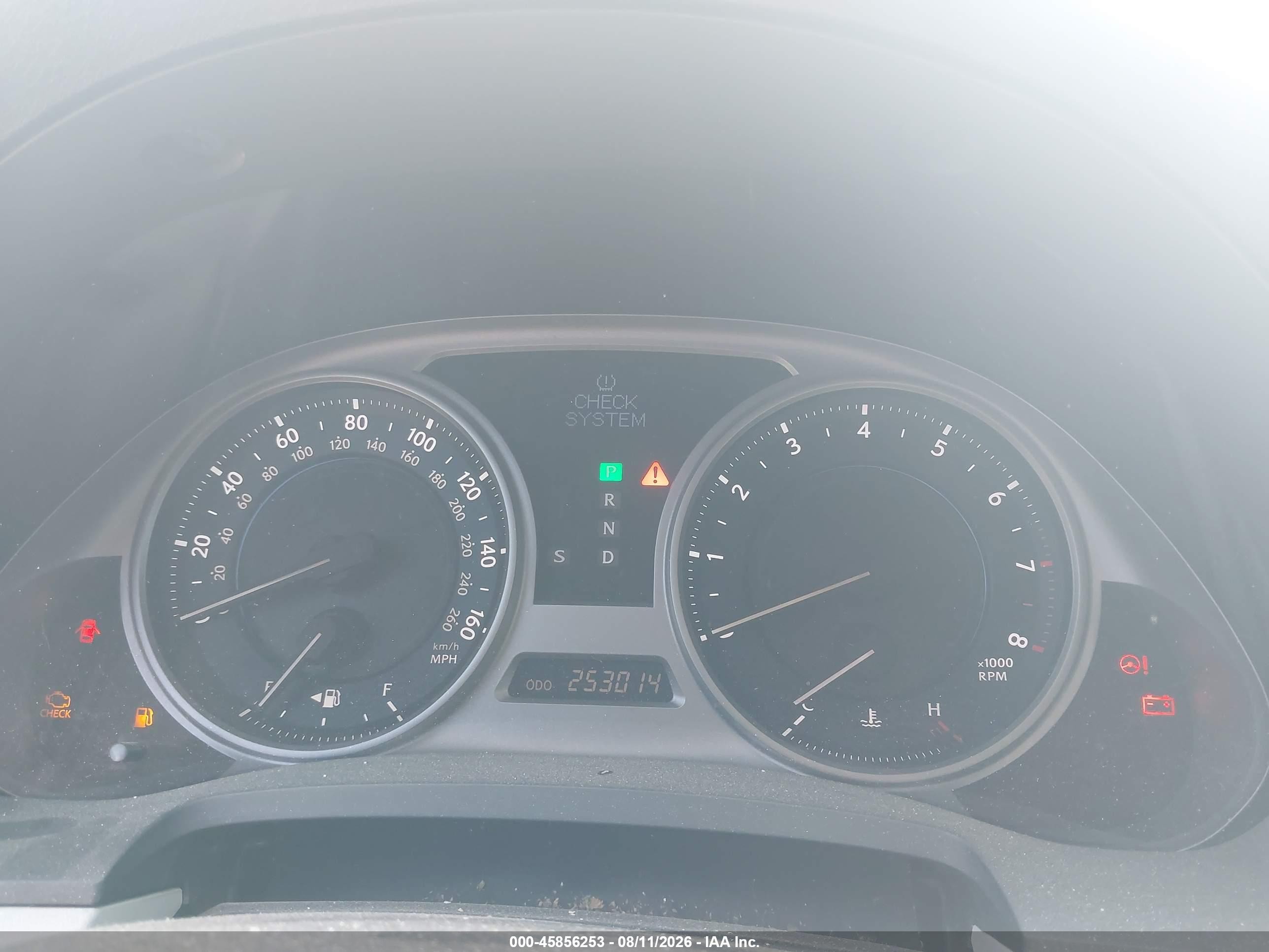 2009 Lexus Is 250   Silver vin: JTHBK262X92090622