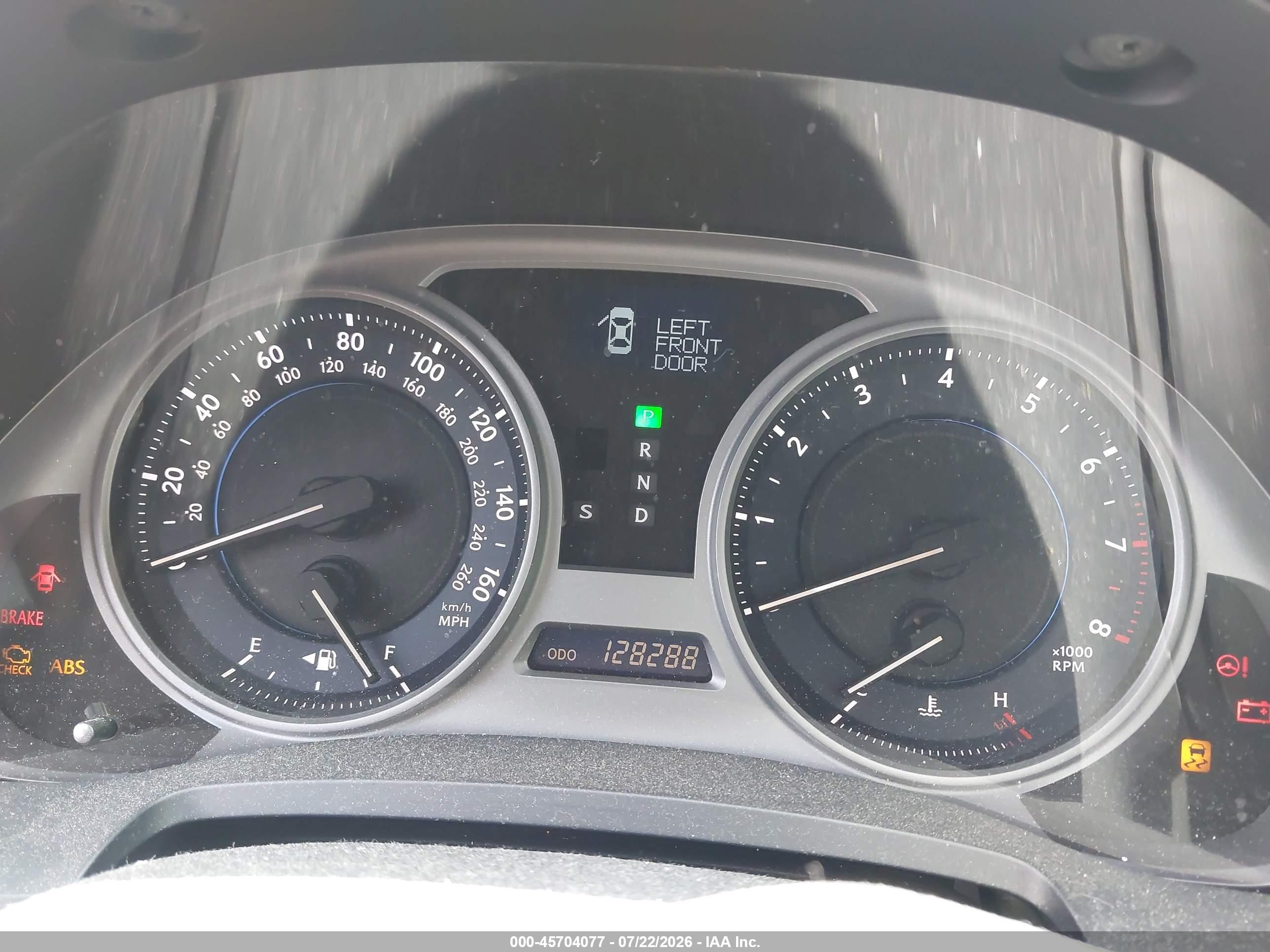 2009 Lexus Is 250   Silver vin: JTHBK262X95089307