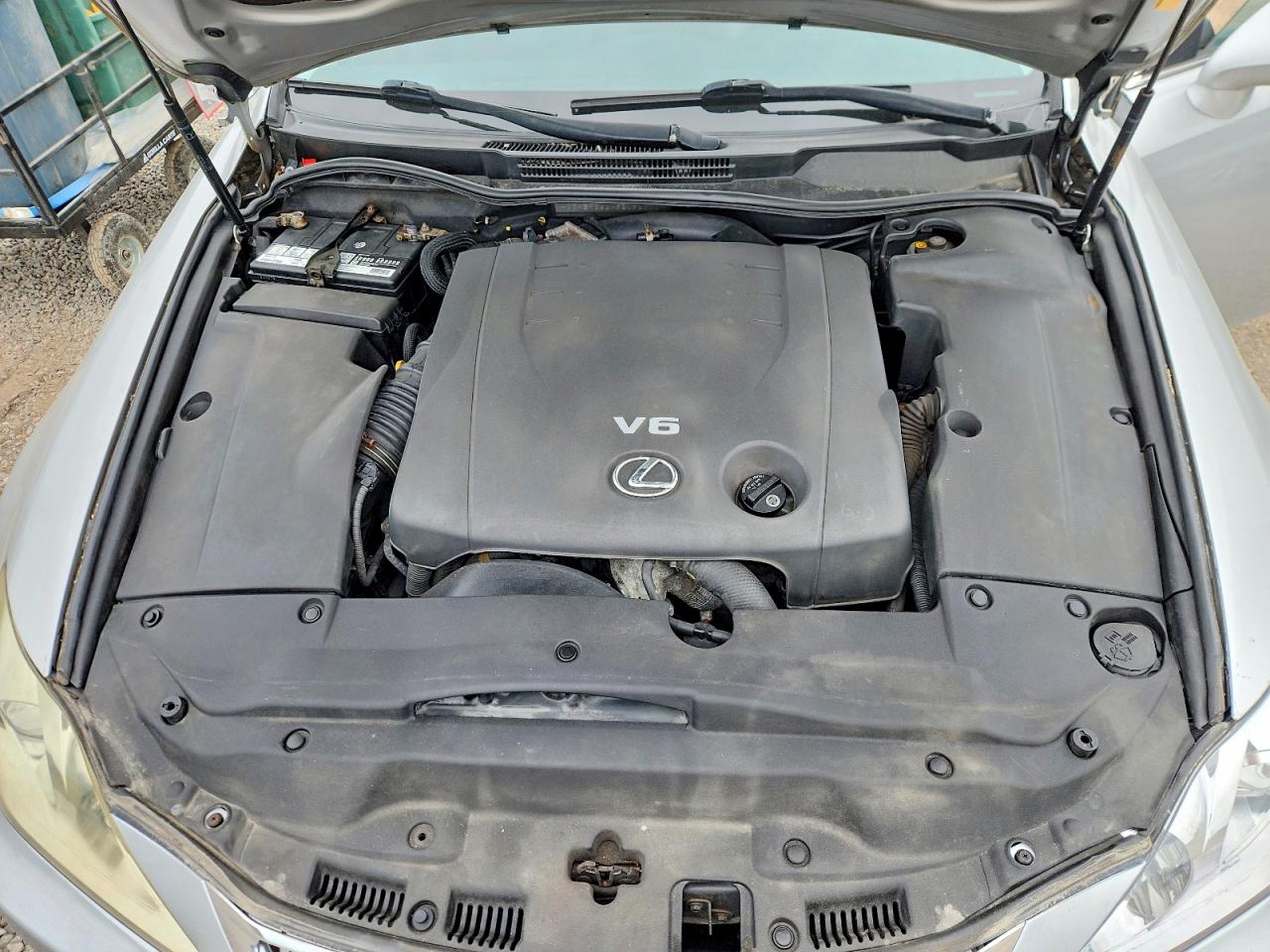 2009 Lexus Is 250 Silver vin: JTHBK262X95092336