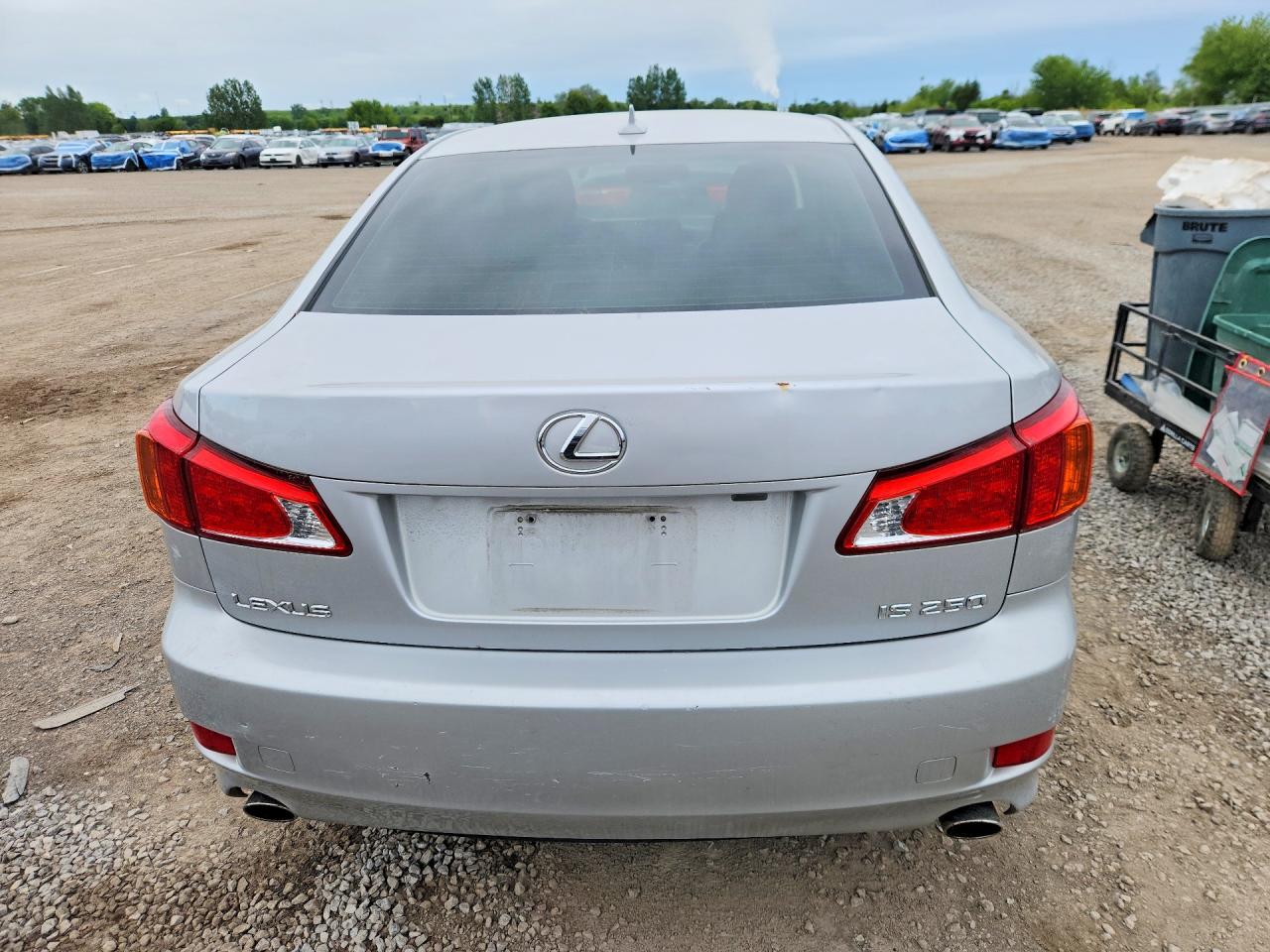 2009 Lexus Is 250 Silver vin: JTHBK262X95092336